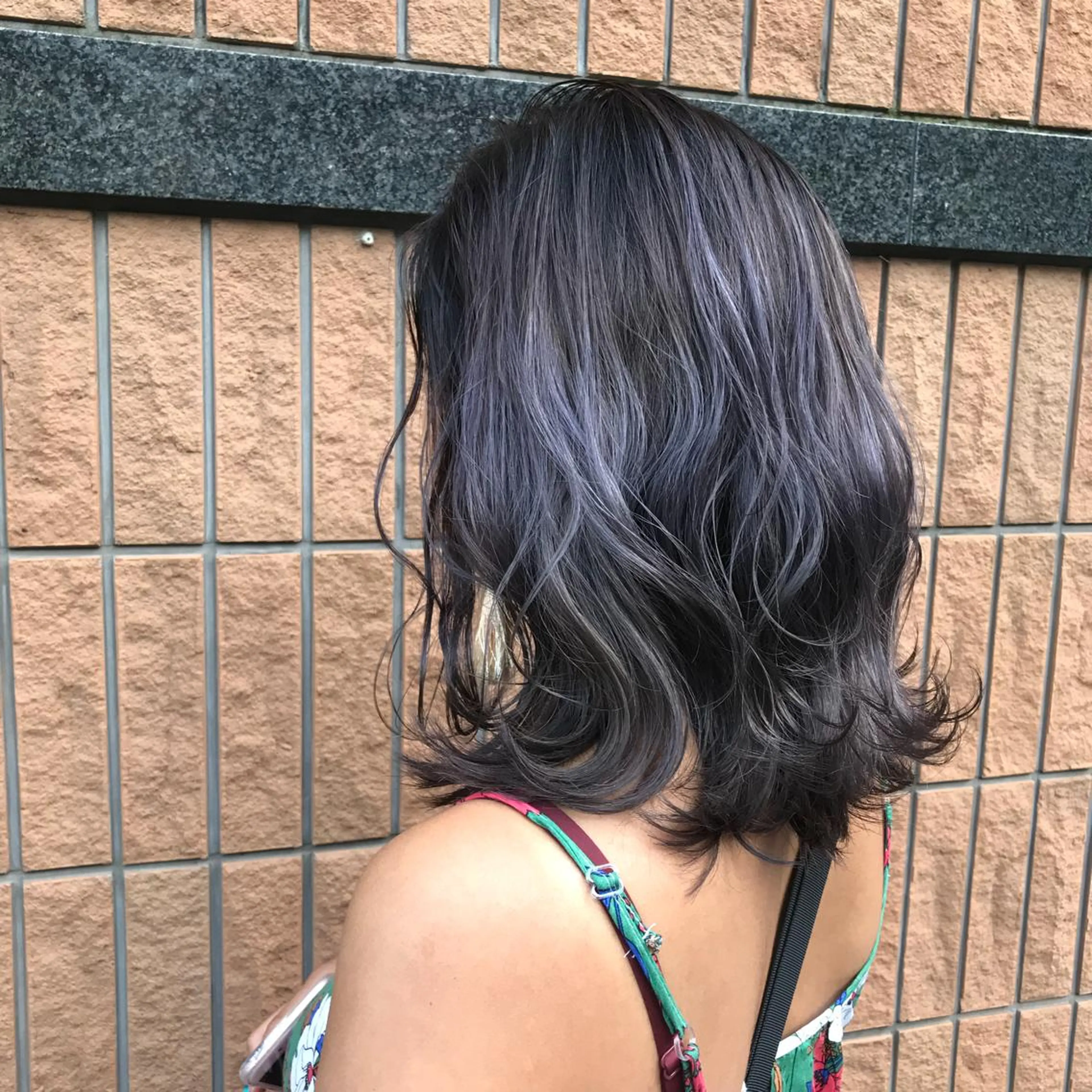 ミディアム カラー ヘアカラー トリートメント レイヤー/顔周り /AKARIのヘアスタイル