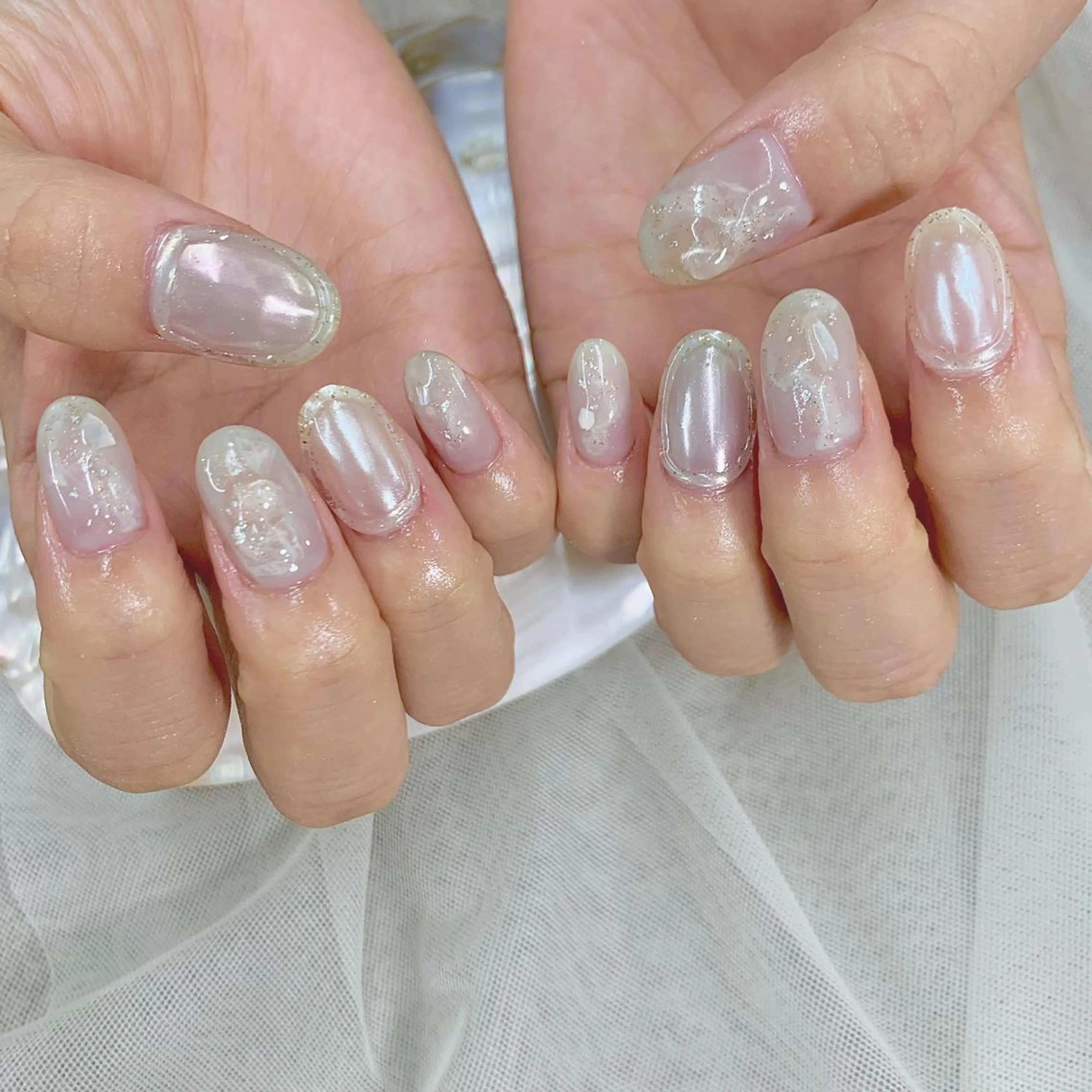 ネイル 新宿ニュアンスネイル makotoのネイルデザイン