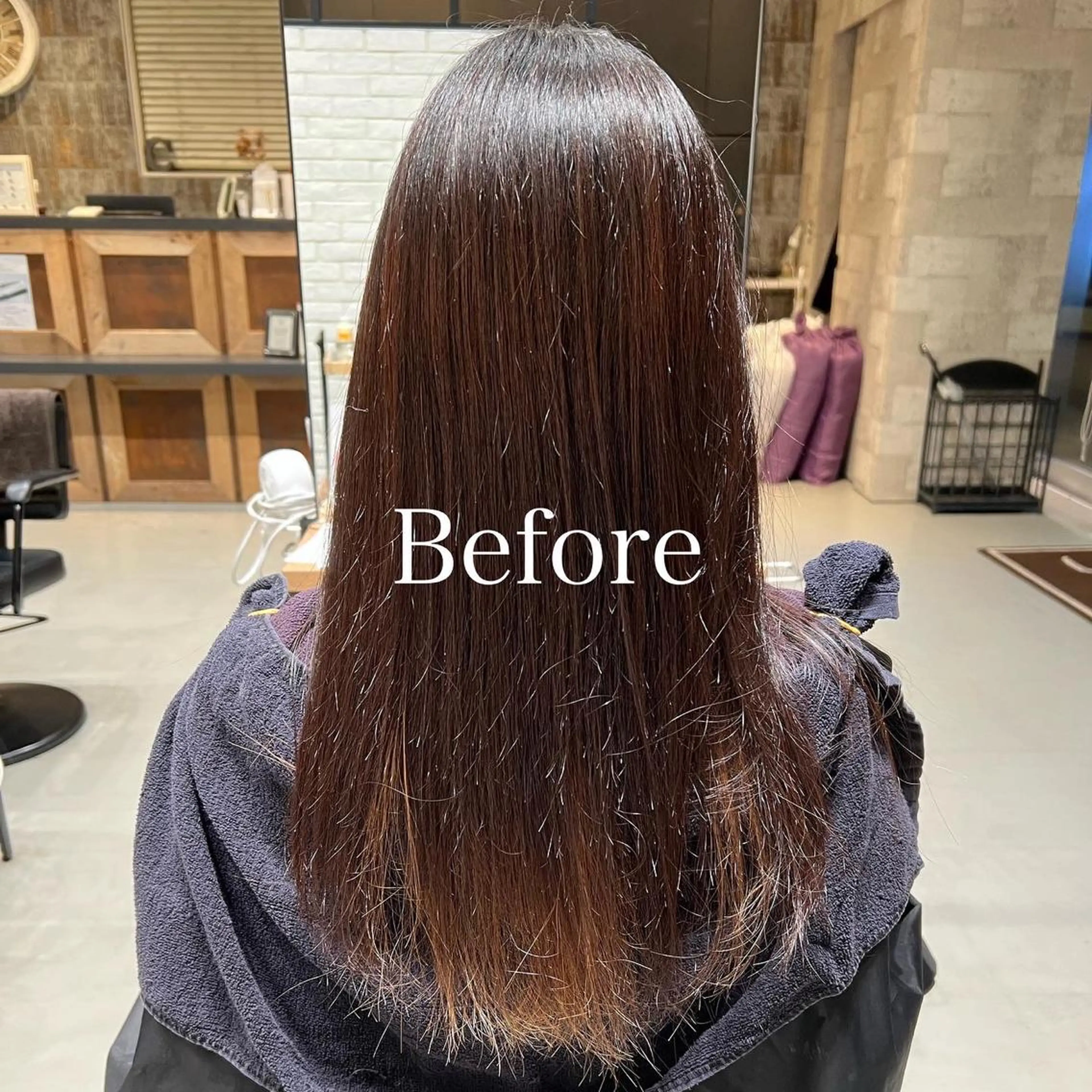 セミロング カラー レディースヘア💫 加藤たいが🐯のヘアスタイル