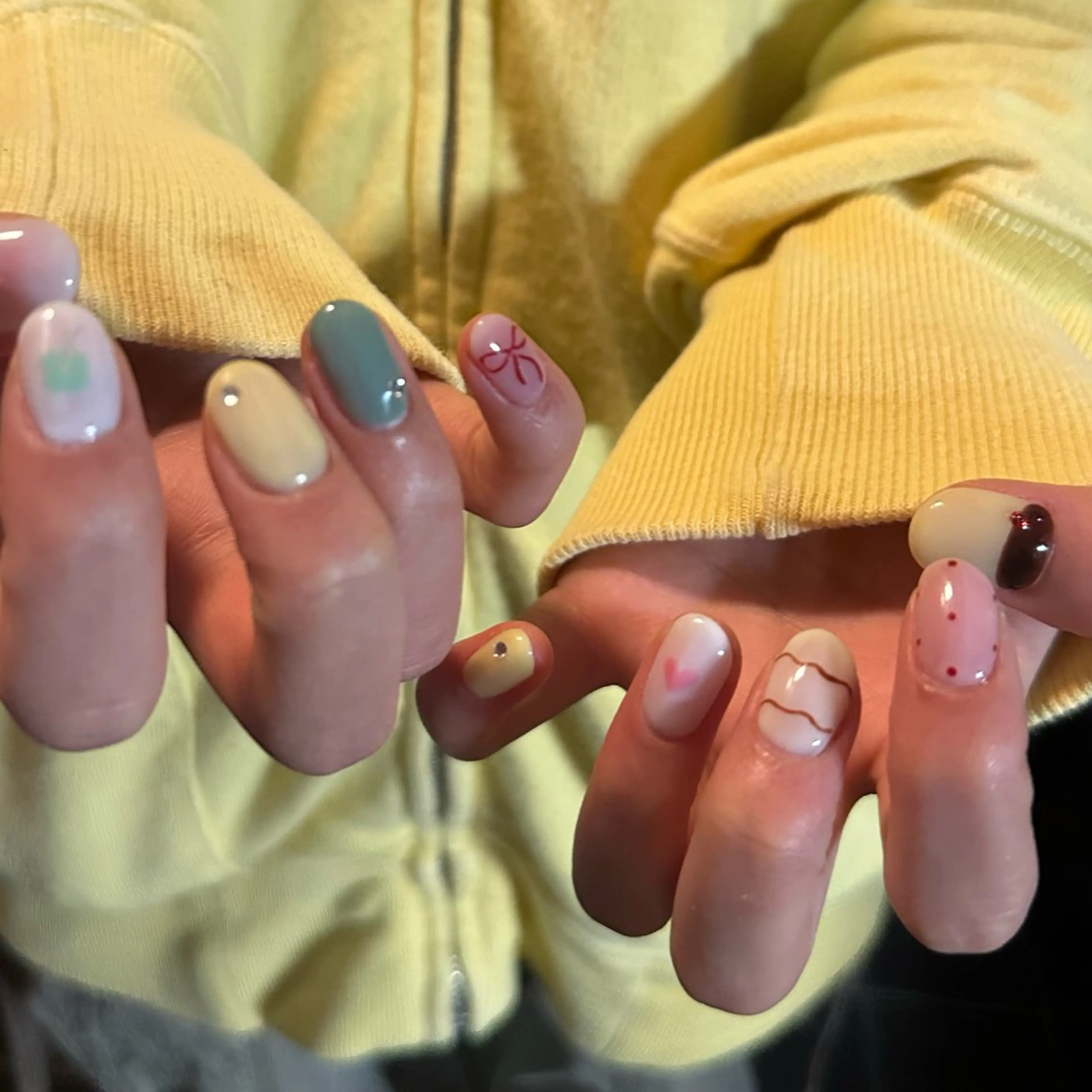 ネイル ハンドネイル フットネイル YukaRyu /癖デザインのネイルデザイン