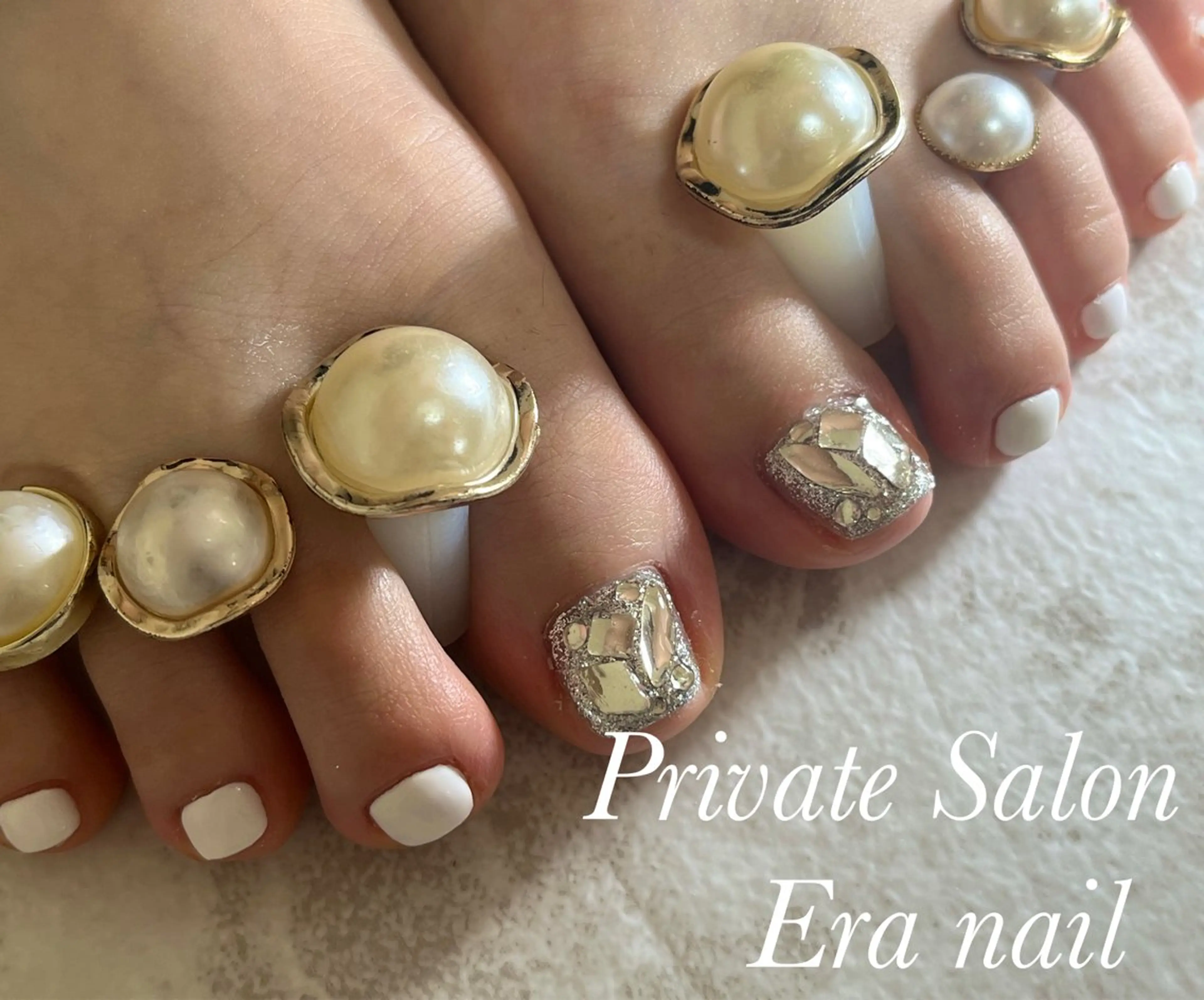 ネイル フットネイル フットネイル Era nailのネイルデザイン