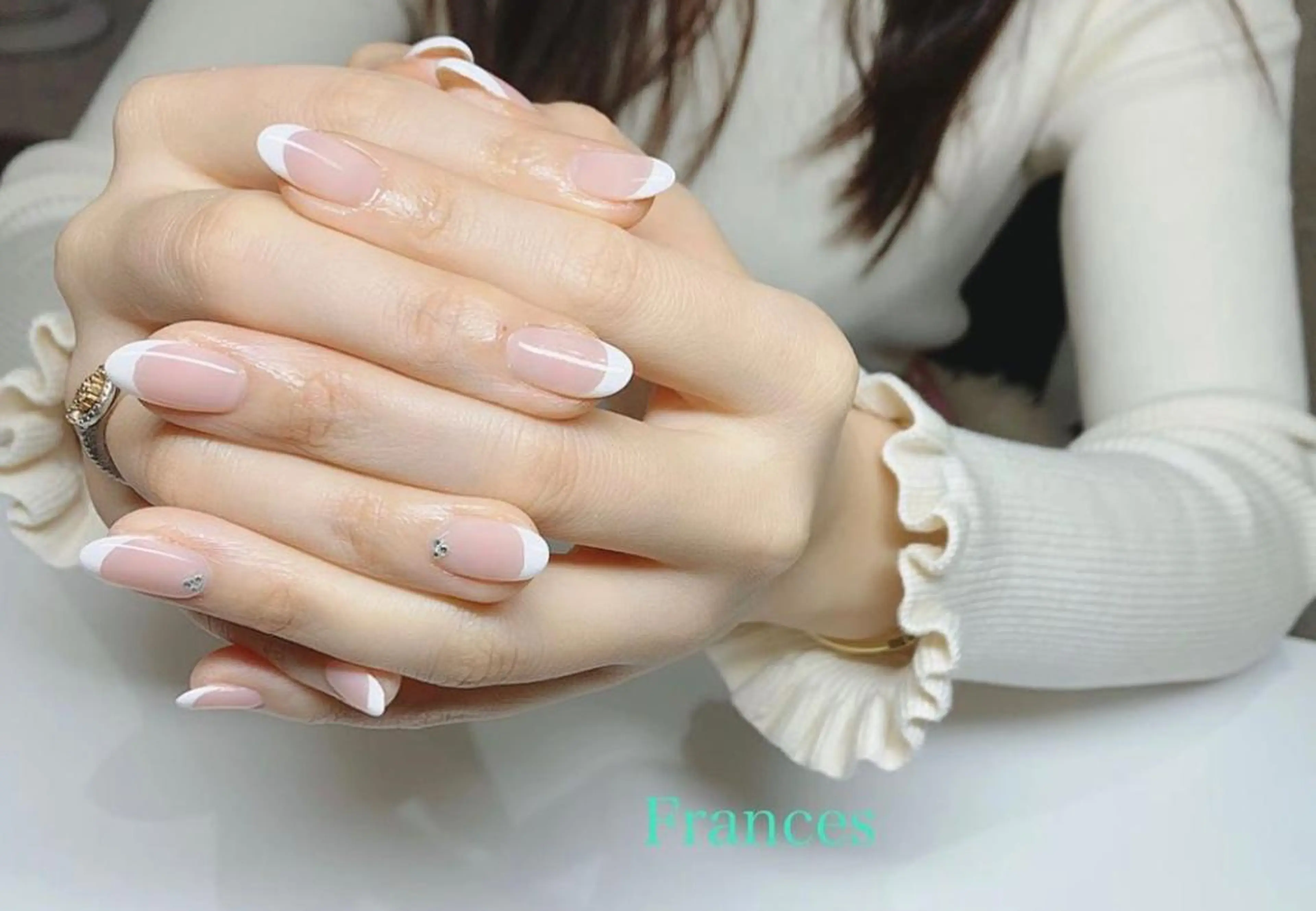 ネイル フレンチネイル ハンドネイル Frances 今村のネイルデザイン