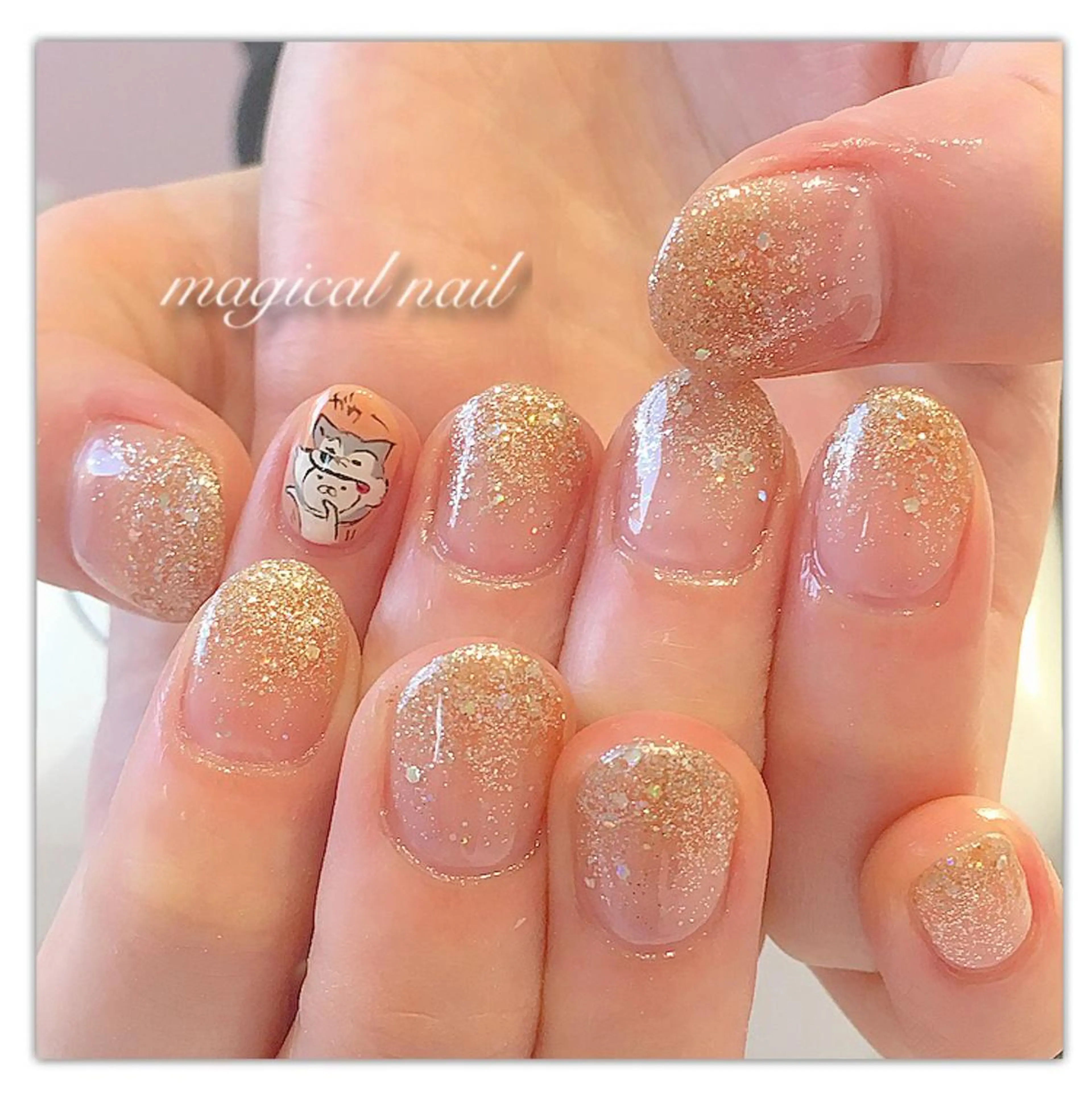 ネイル アートネイル ハンドネイル magical nailのネイルデザイン