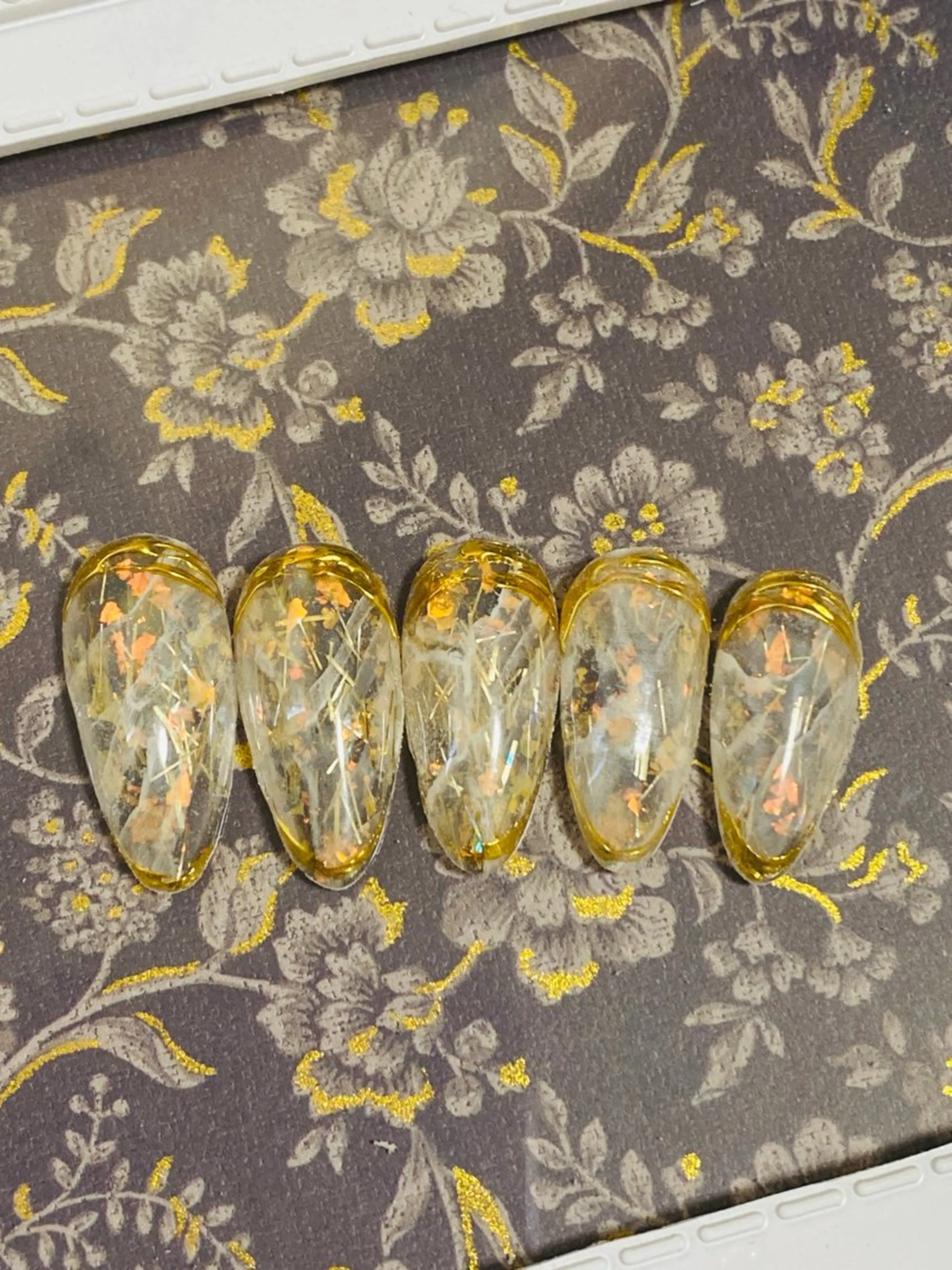 ネイル クリアネイル 自宅ネイルサロン ♦️nuance♦️のネイルデザイン