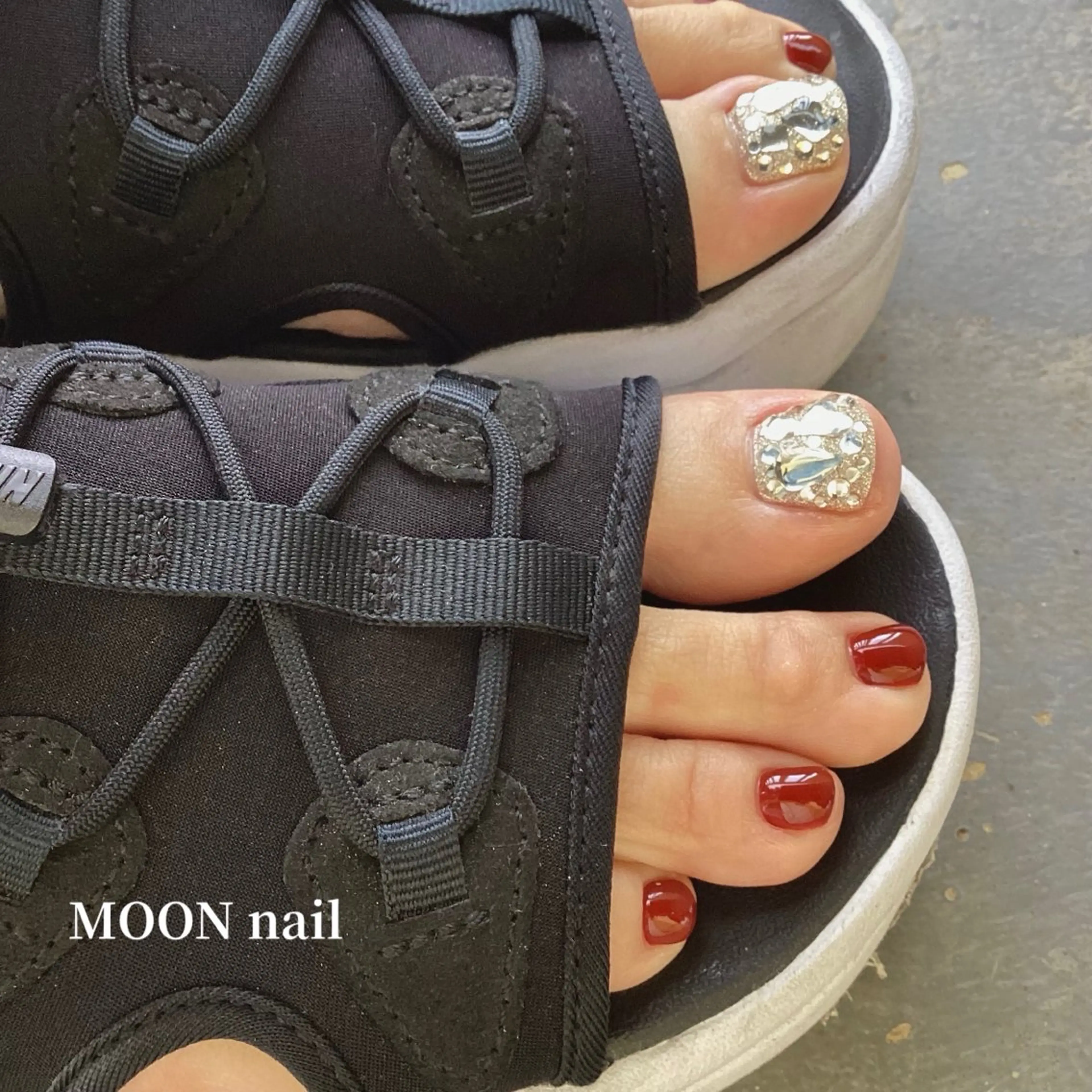 ネイル フットネイル 浦添 MOON  nailのネイルデザイン