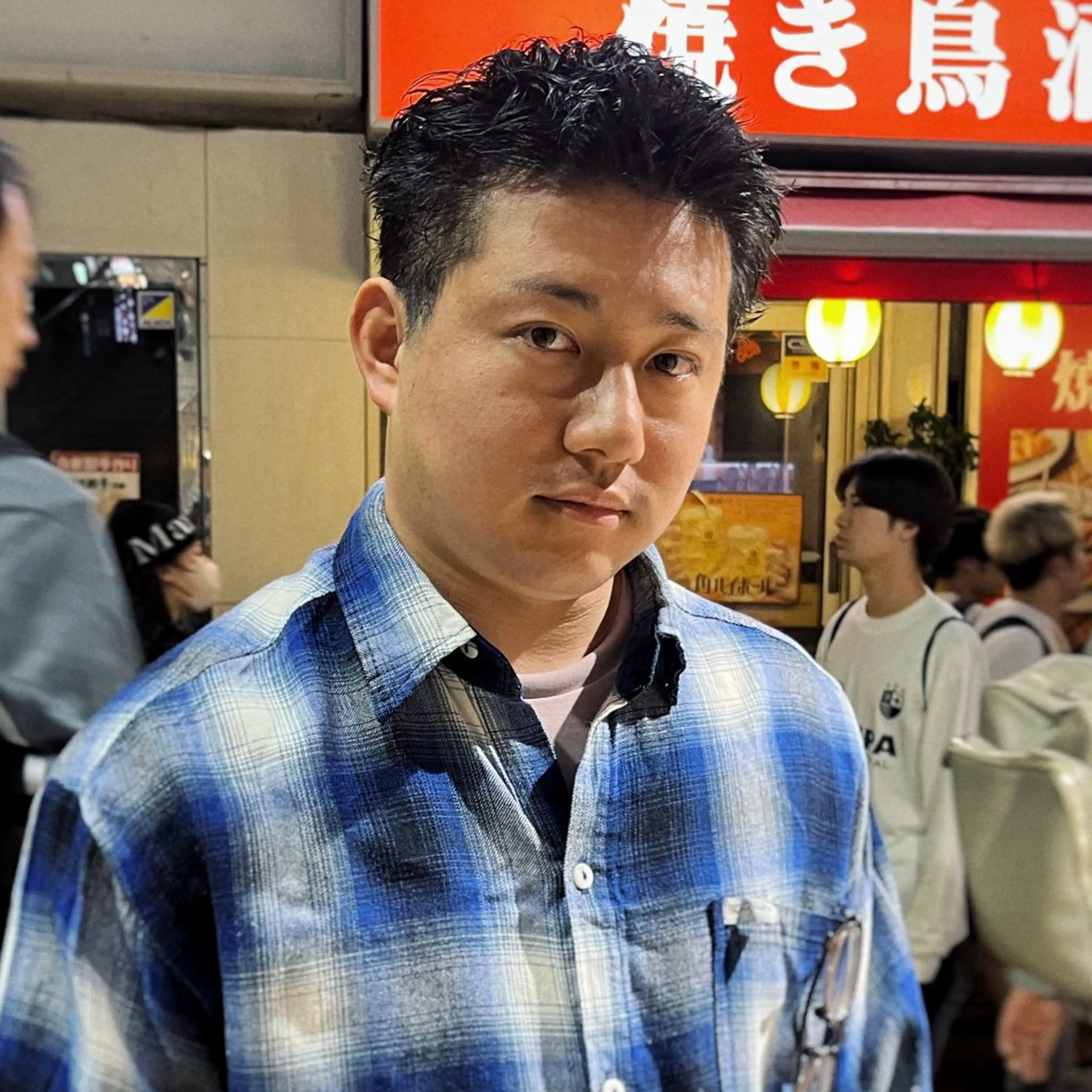 メンズ RIKU/毛流れ ヘア×眉ワックスのヘアスタイル