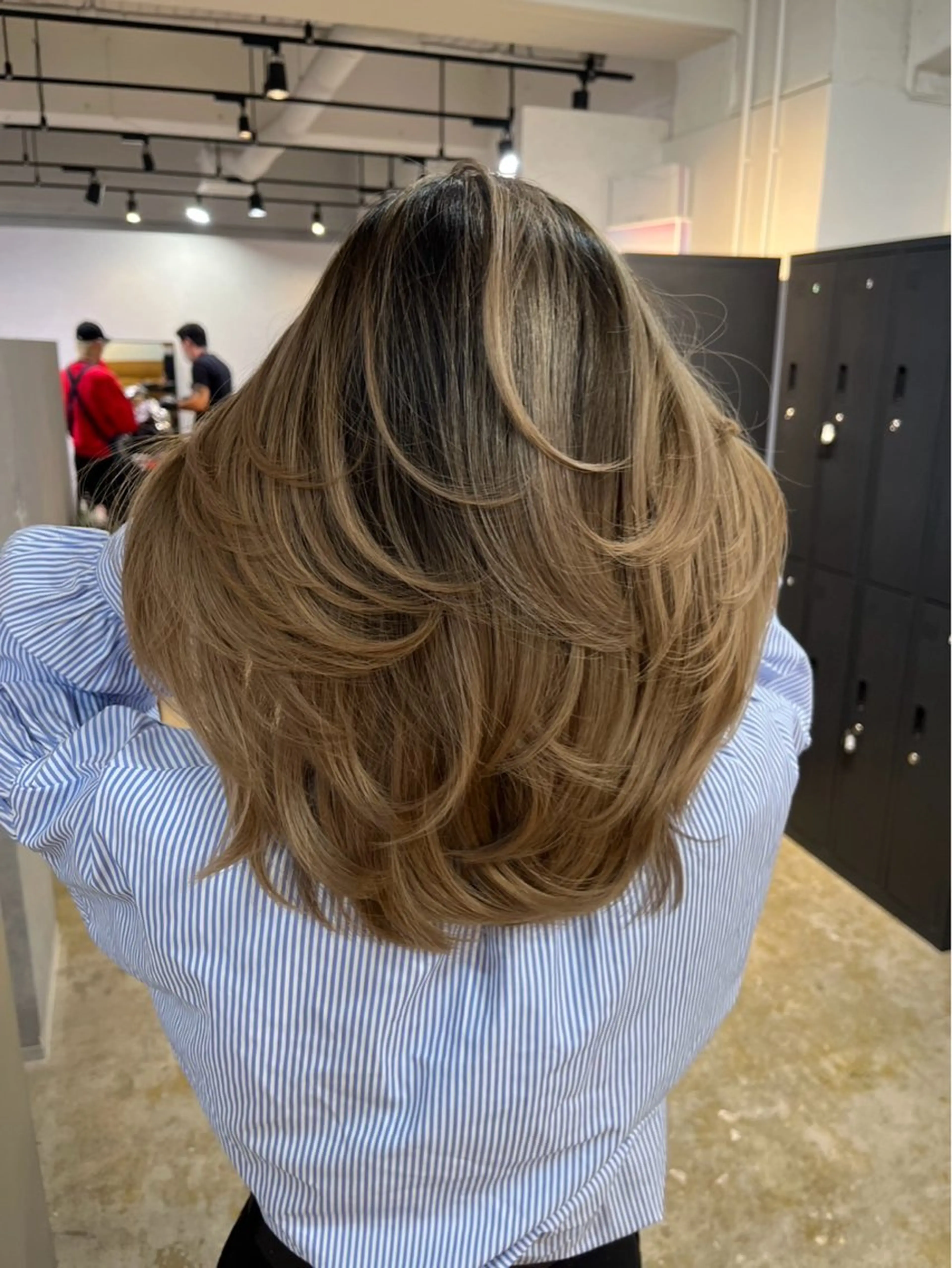 限定無料✨ザクザクレイヤーカット+髪質改善成分入トリートメントの写真