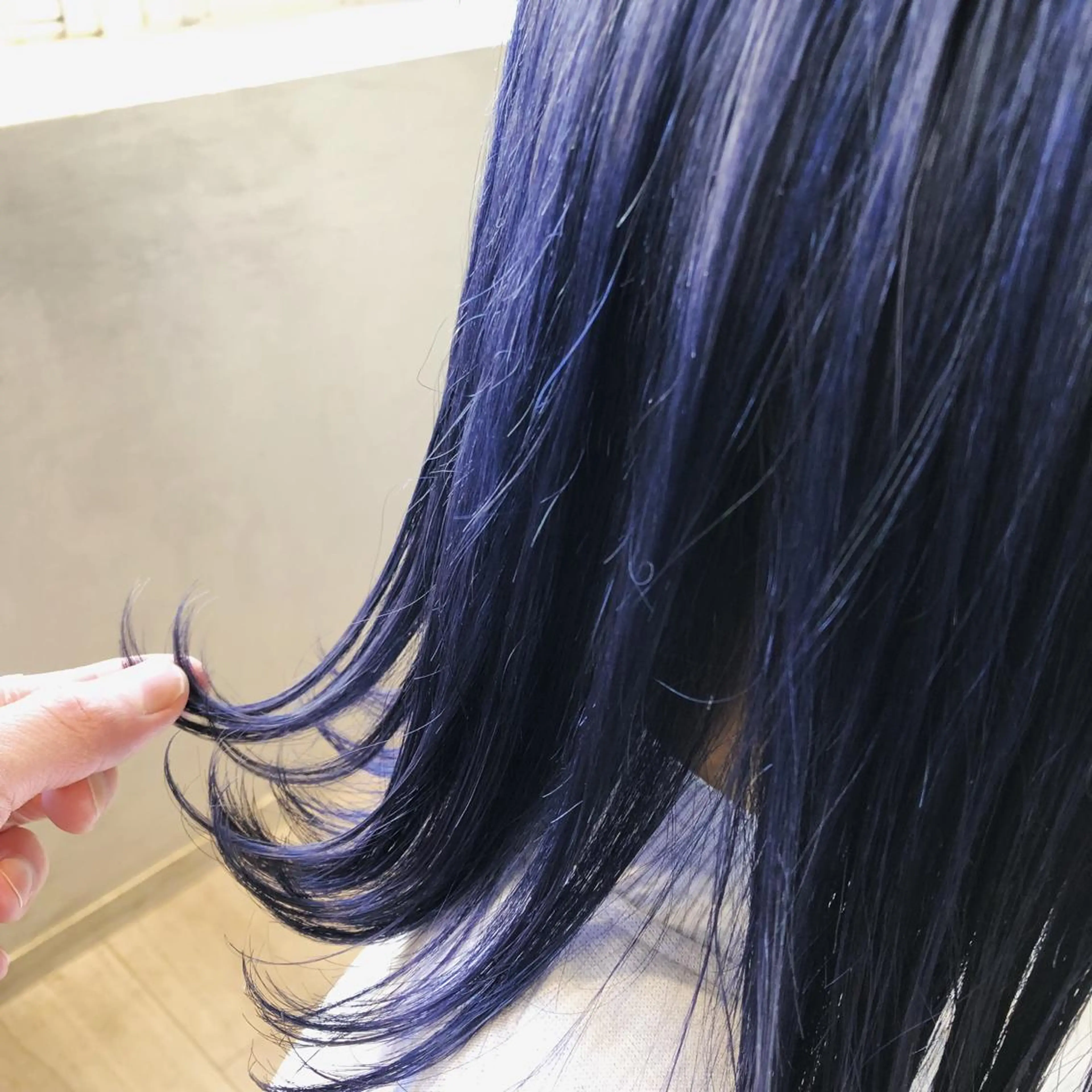 ミディアム カラー 金子 富士のヘアスタイル
