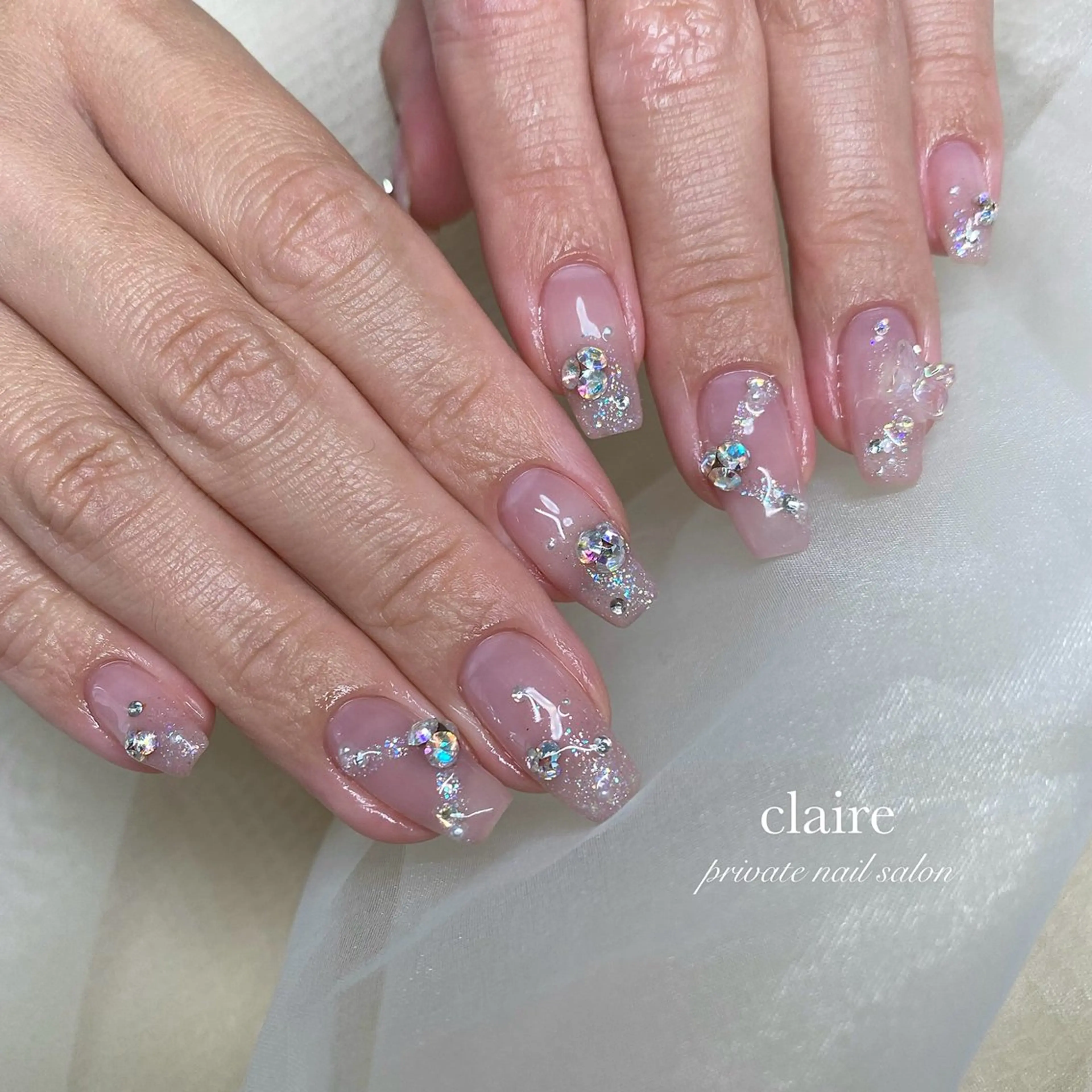 ネイル アートネイル ハンドネイル claire_ rie.のネイルデザイン