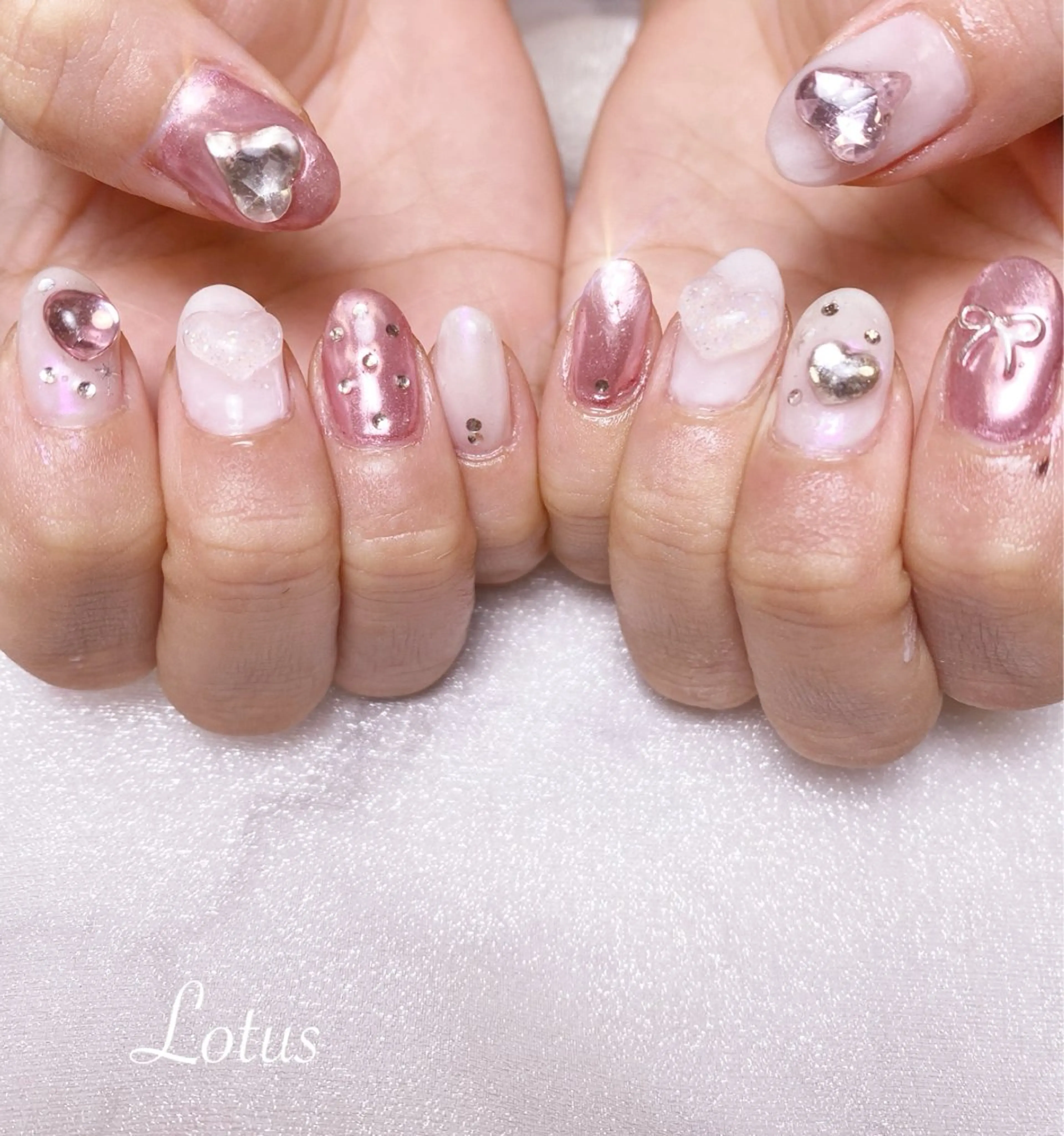 ネイル ハンドネイル ネイル＆脱毛 Lotus🌸のネイルデザイン