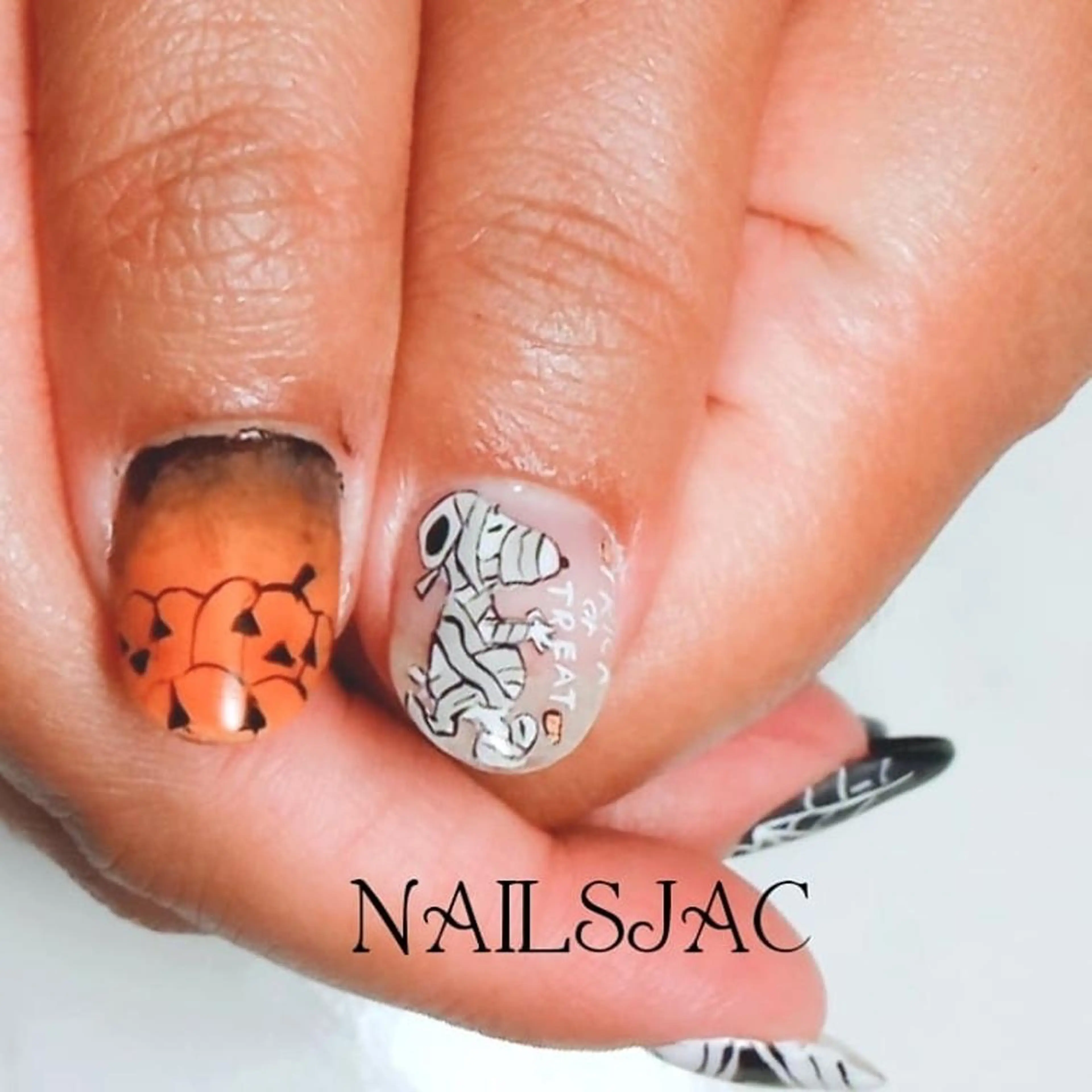 ネイル ハロウィン NAILS JACのネイルデザイン