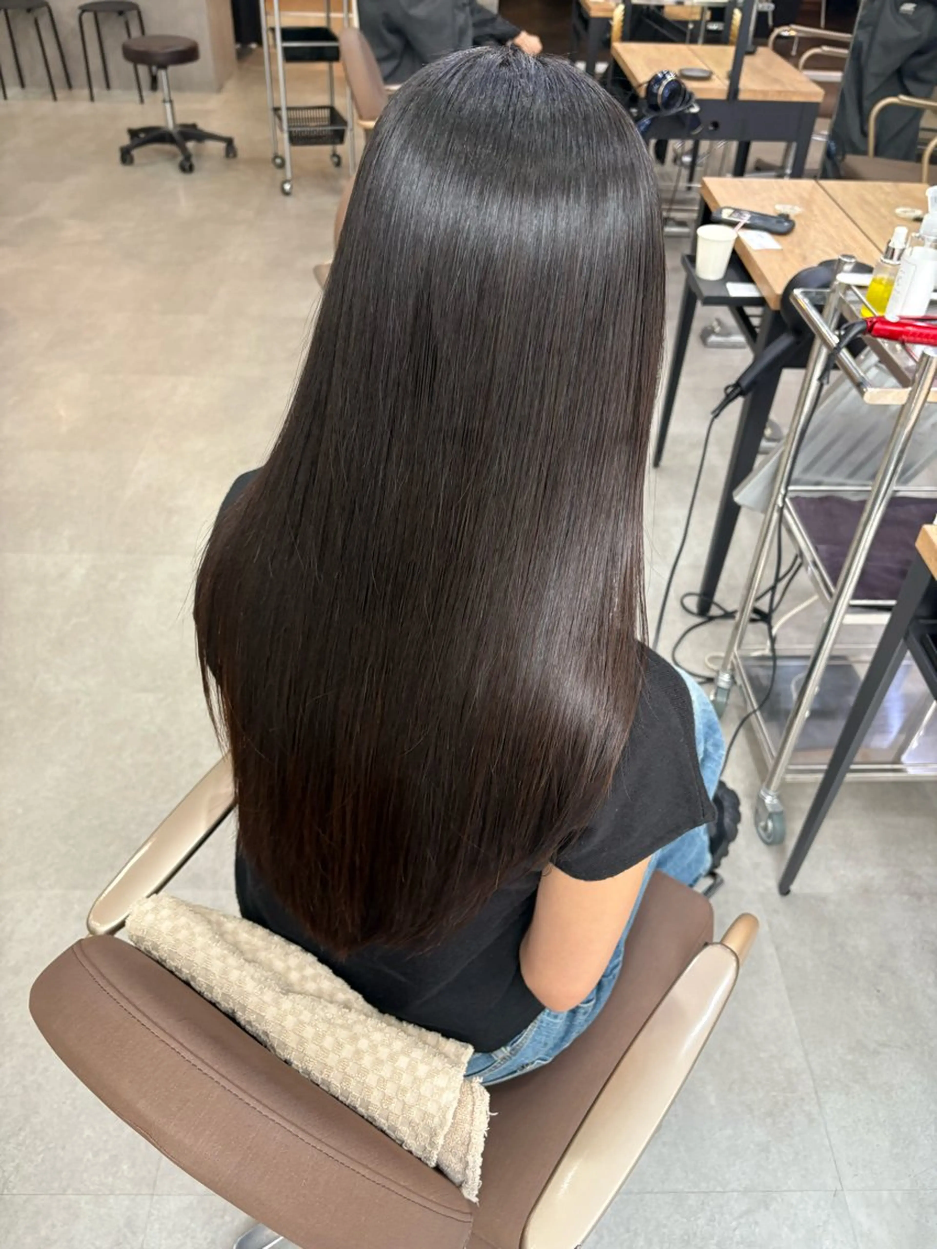 ロング 髪質改善／縮毛矯正 関根青葉のヘアスタイル