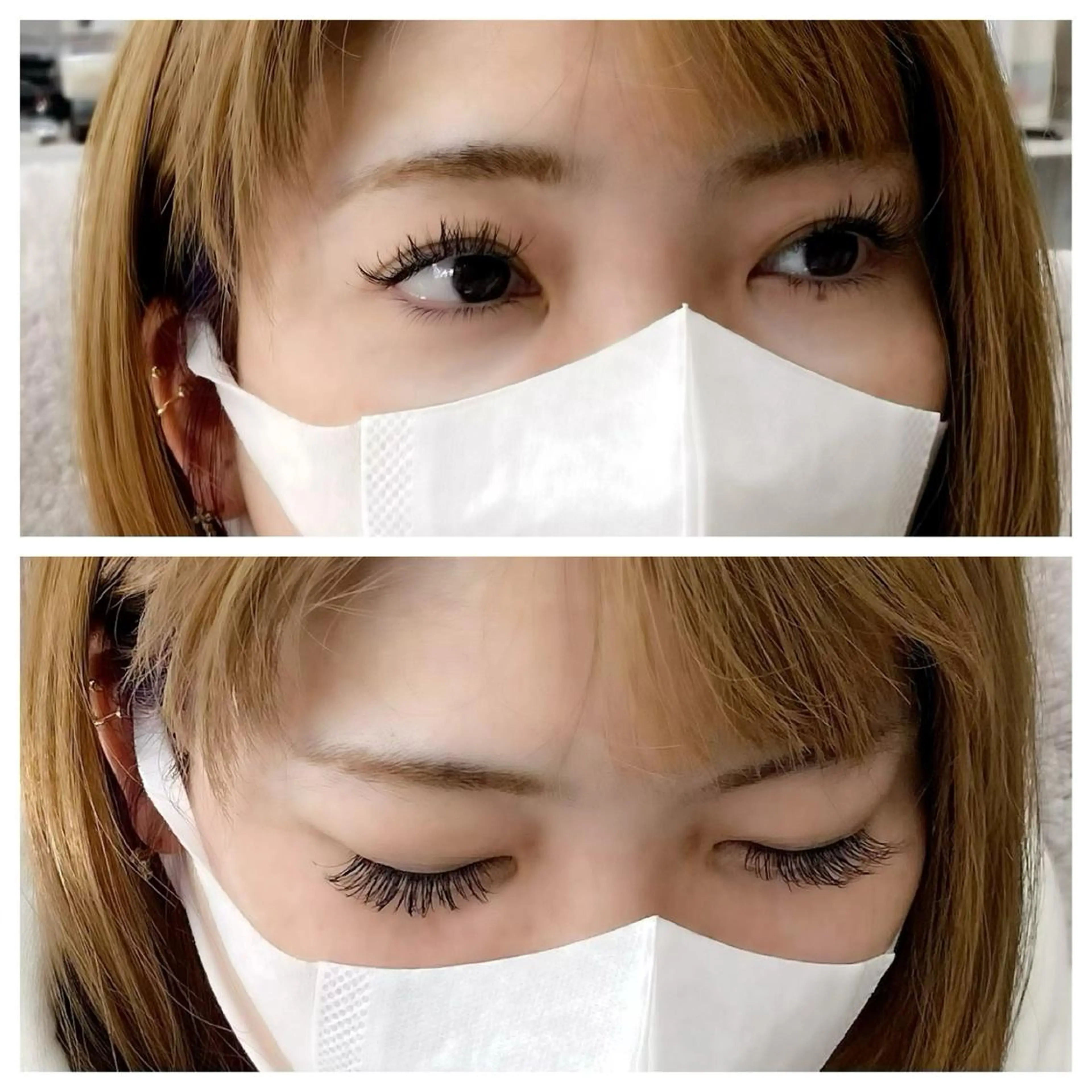 マツエク・マツパ 付け放題 Cカール フラットラッシュ ゴージャス 下まつげエクステ ma-pa eye＆hairのマツエク・マツパデザイン