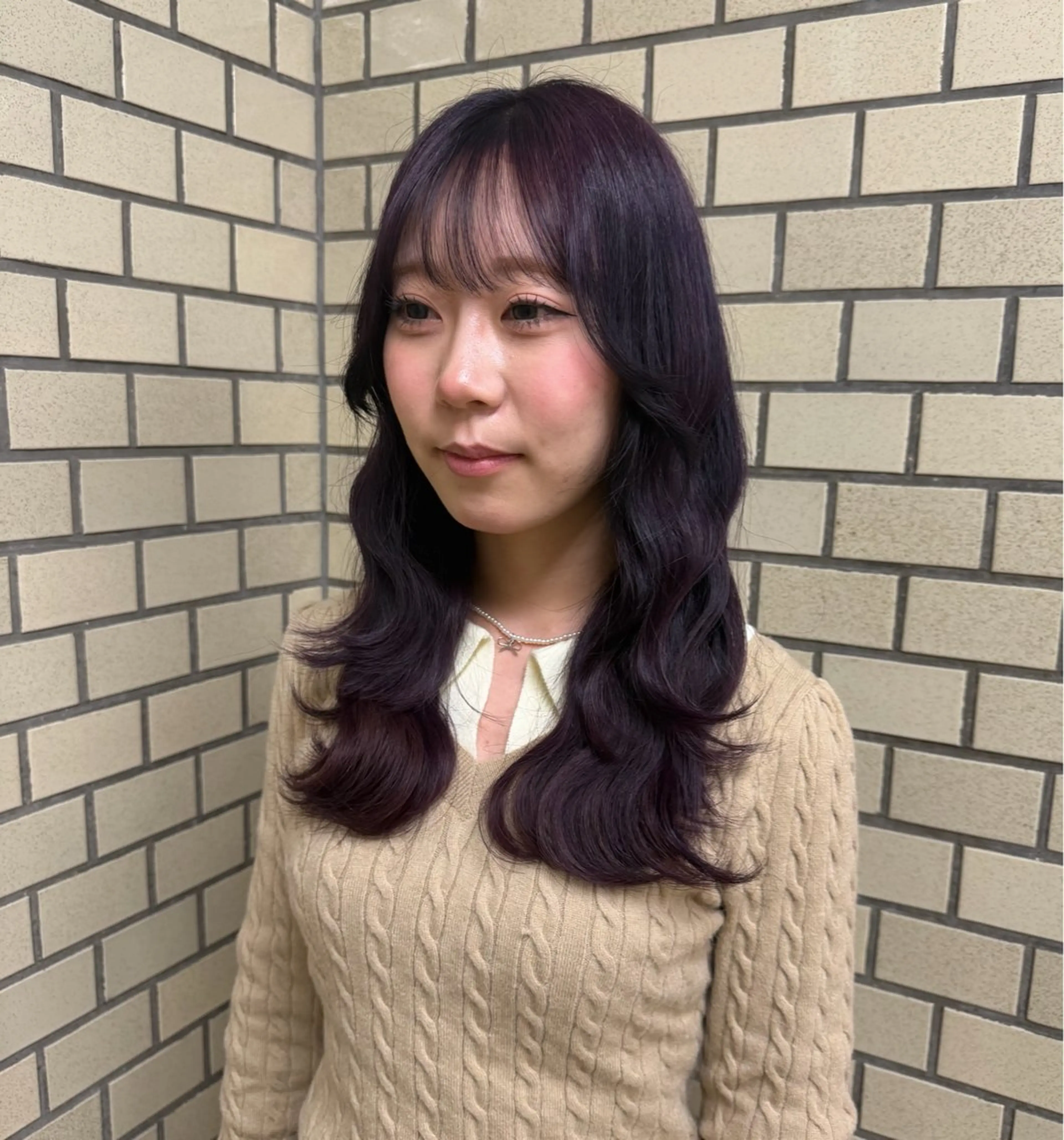 ロング カラー ヘアカラー ベージュ/透明感 color/rinのヘアスタイル