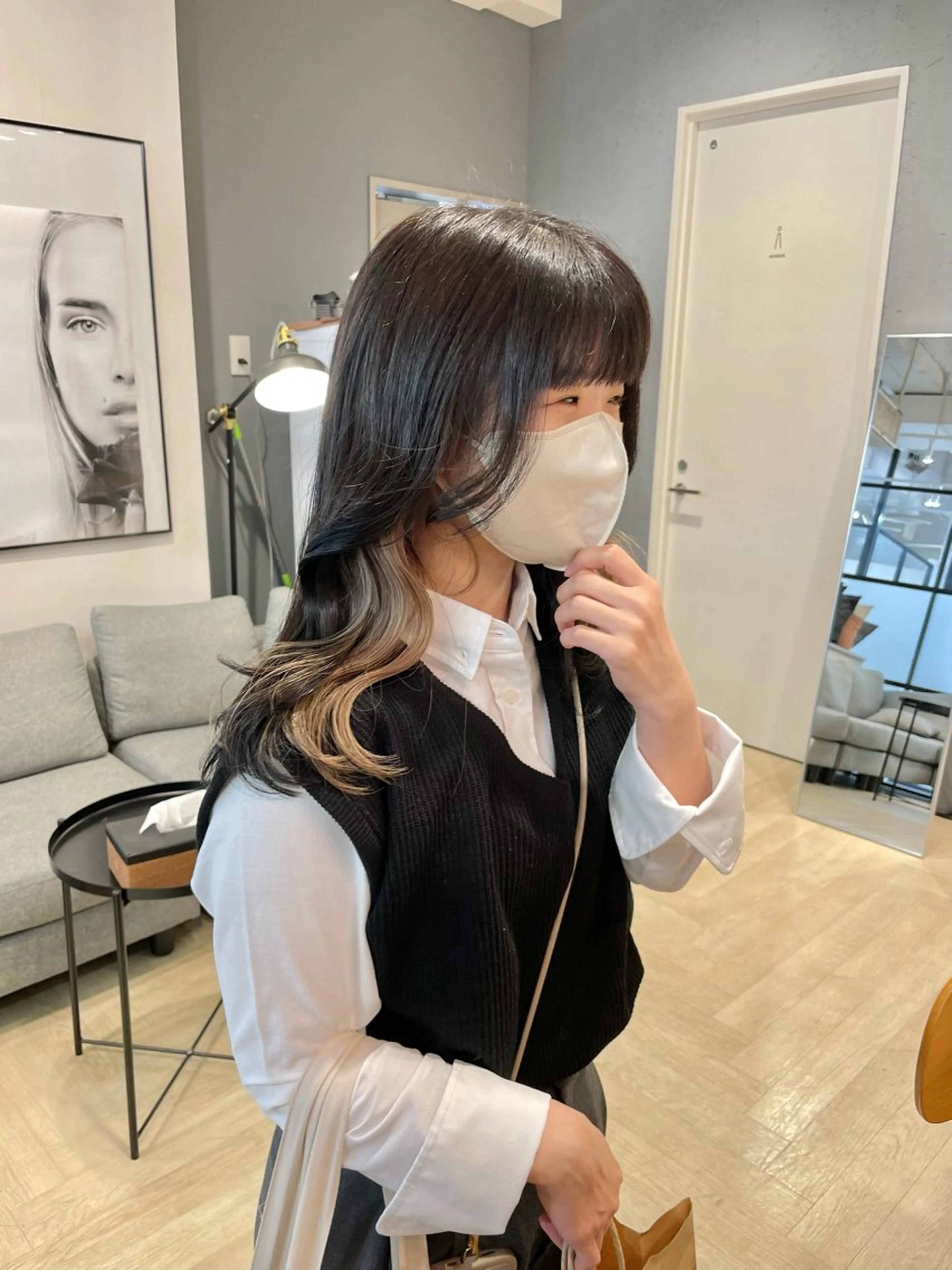 セミロング FLAWEN.所属・akane .のヘアスタイル