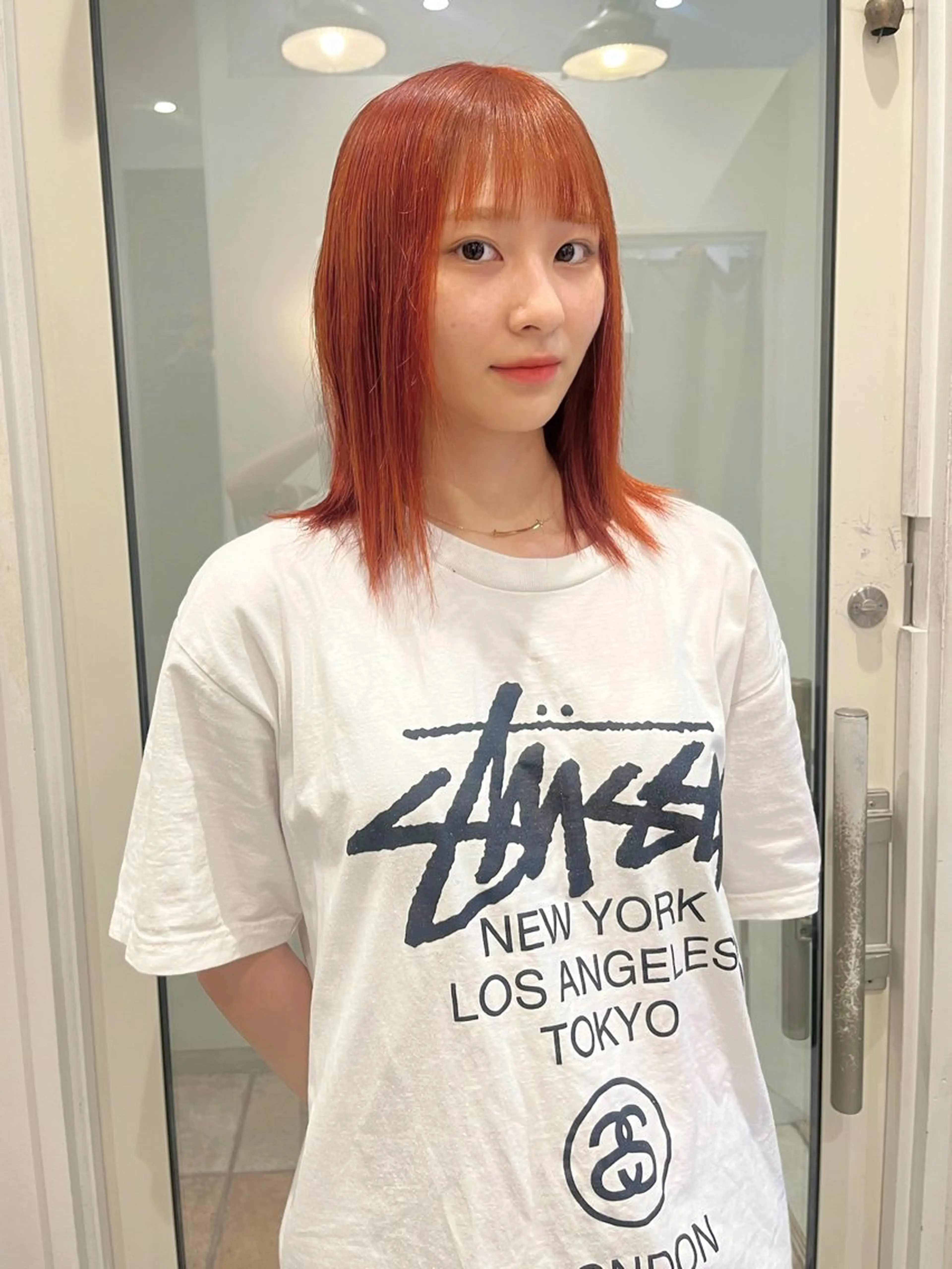 ミディアム カット ヘアカラー トリートメント keshiki🦋 Nanaのヘアスタイル