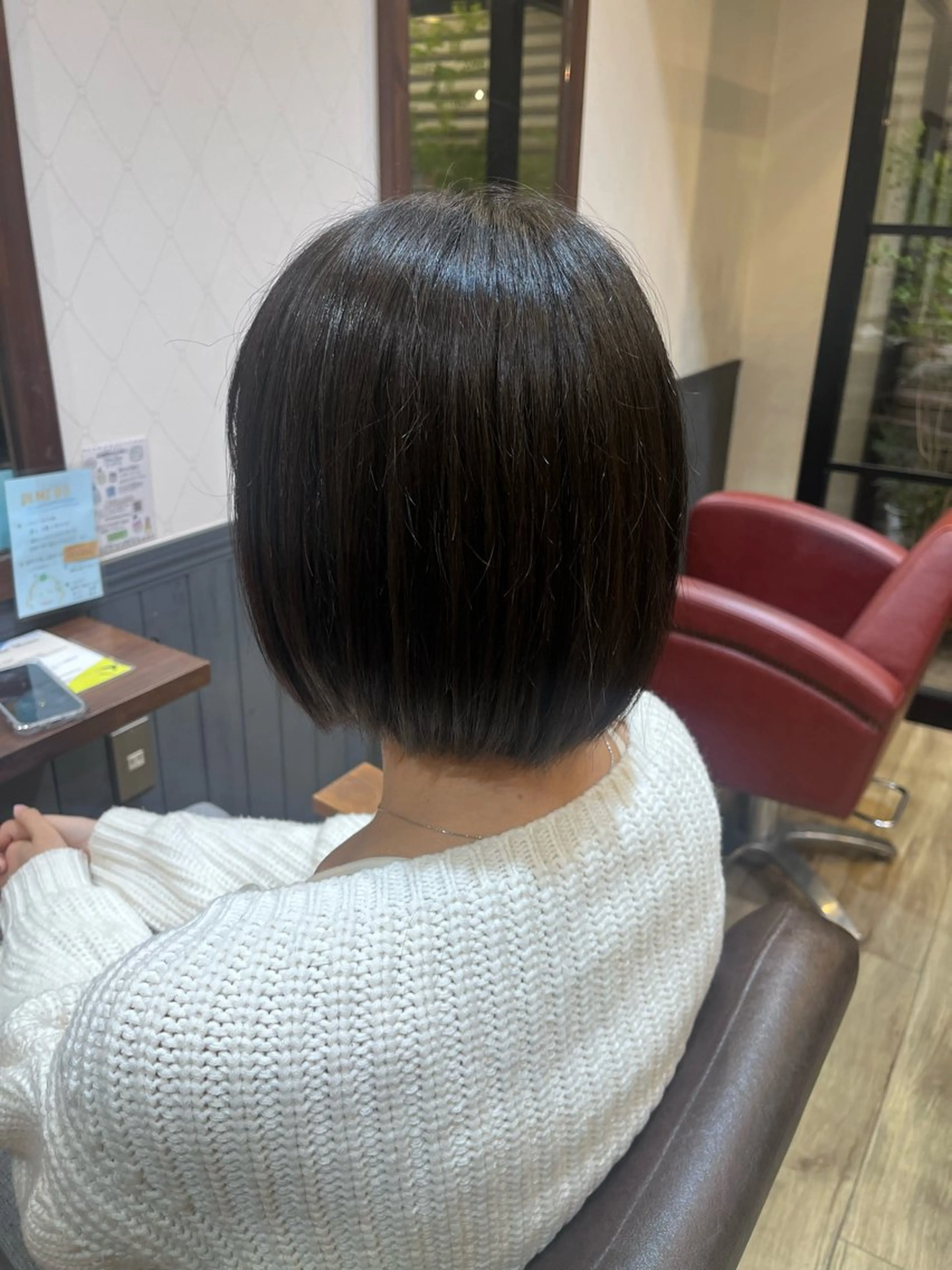 ショート ボブ Kasahara Akariのヘアスタイル