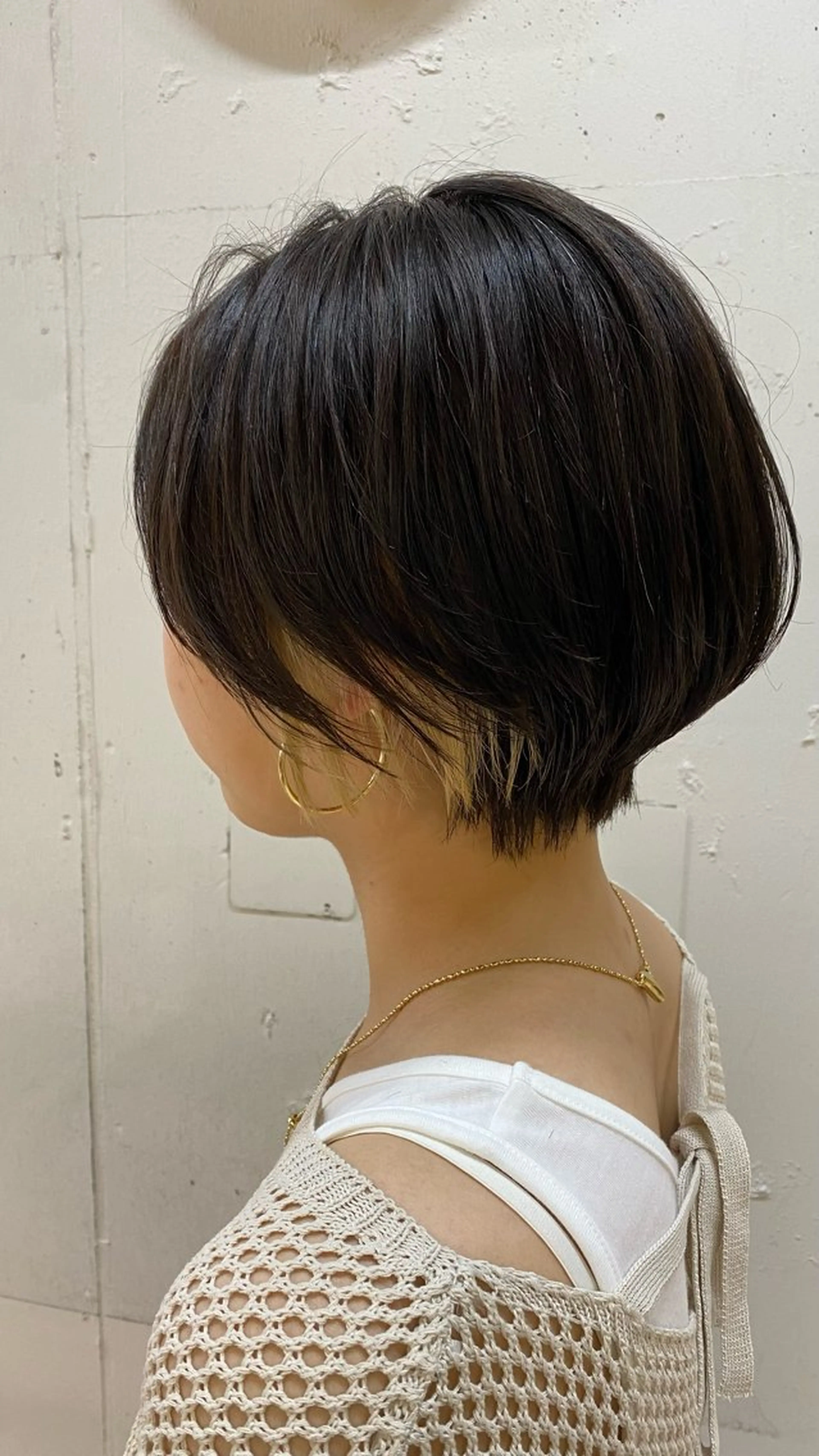 ショート くびれヘア ショートヘア etora渋谷店所属・レイヤー×髪質改善✨ 渋谷/佐藤侑哉のヘアスタイル