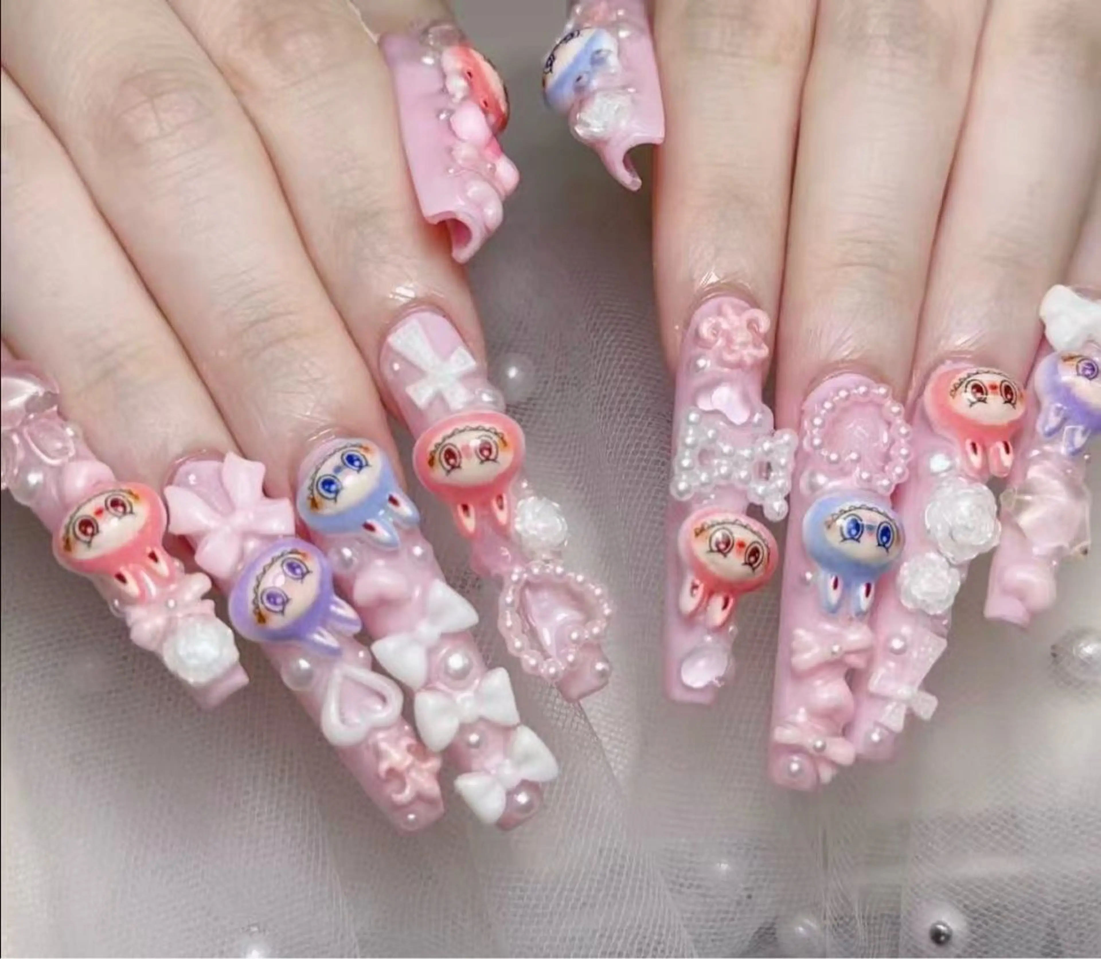 ネイル ハンドネイル ハンドケア sunnynail 小桃のネイルデザイン