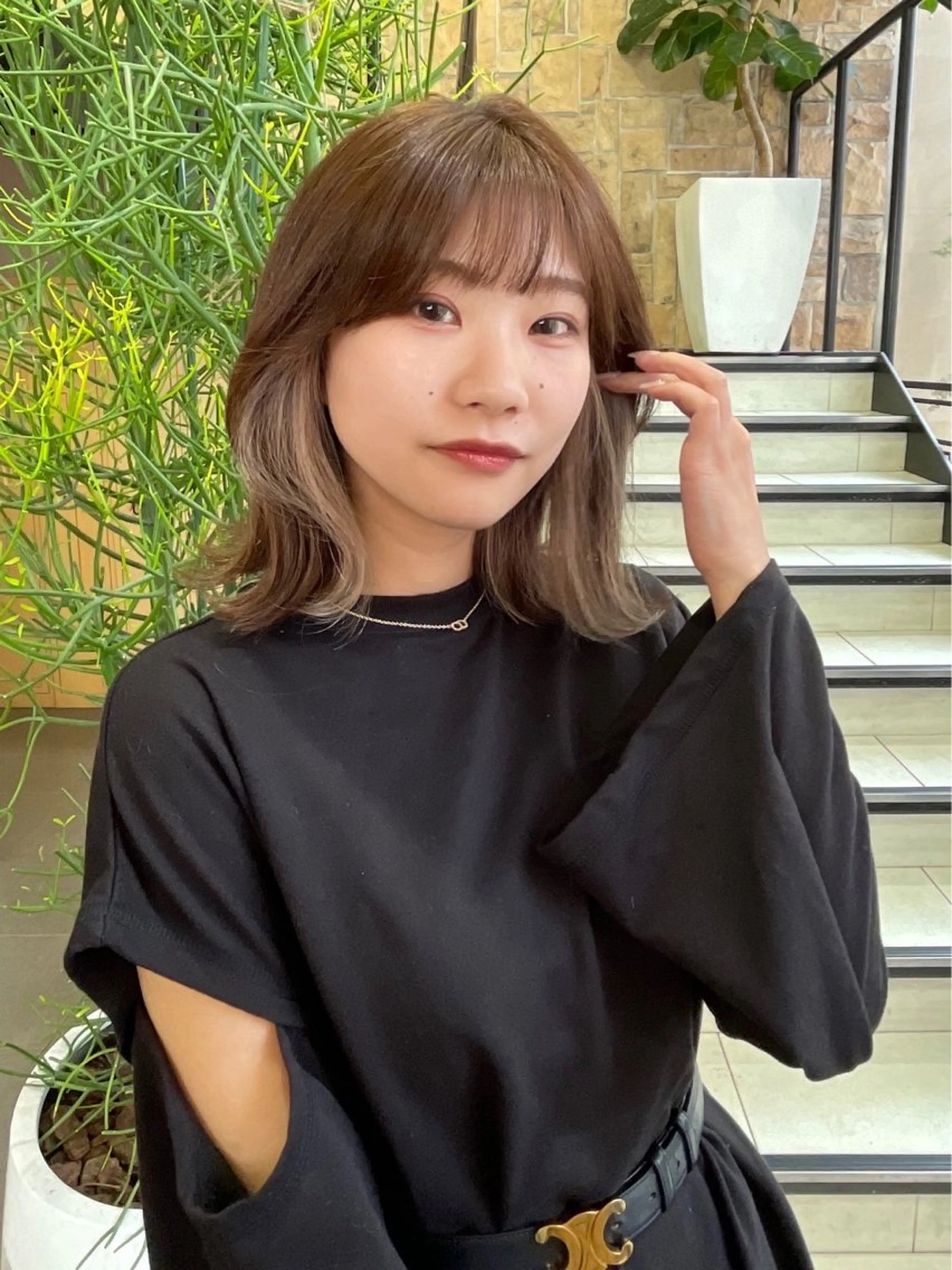 カラー メンズパーマ/ メッシュ📍ﾕﾘのヘアスタイル