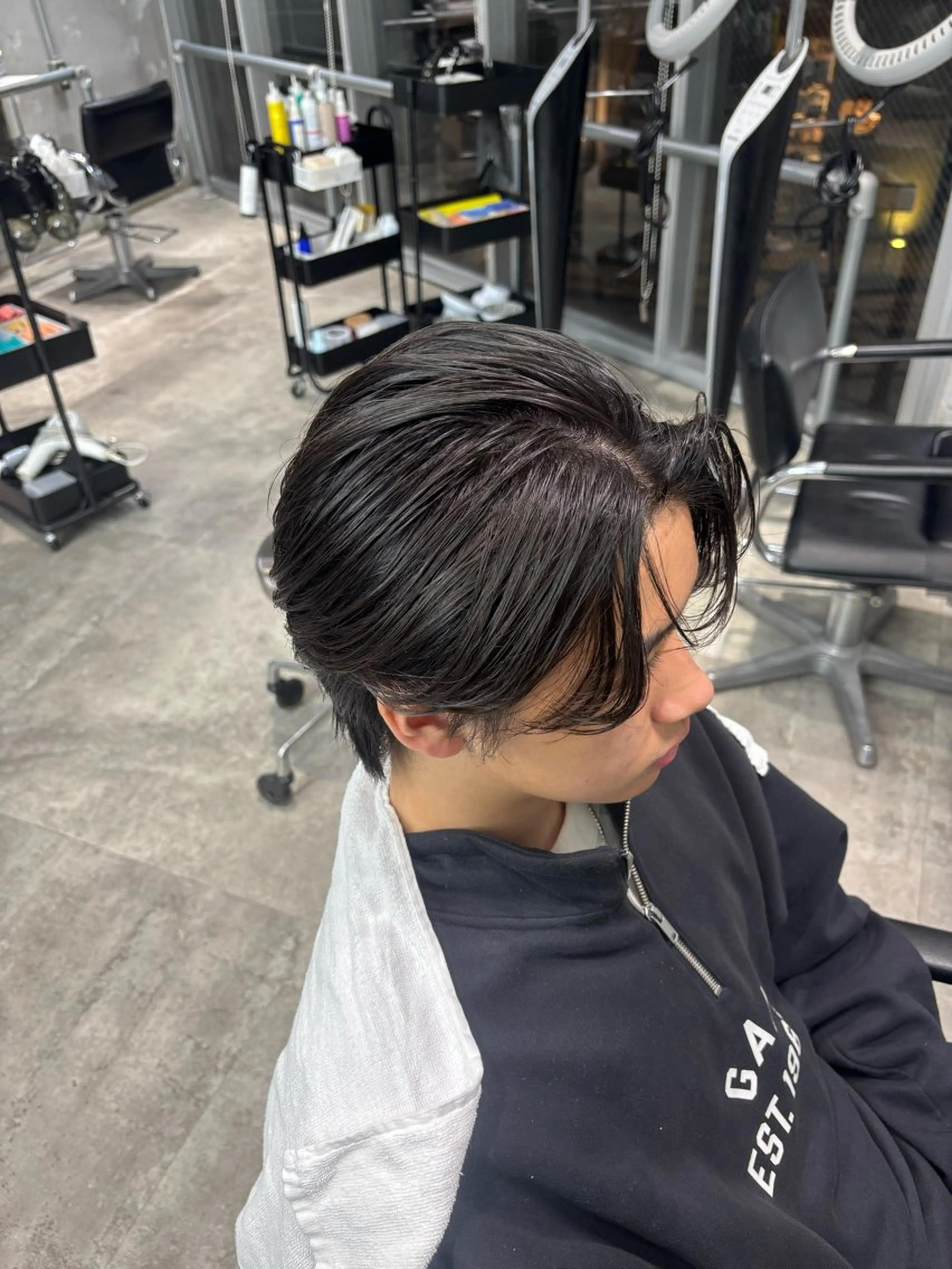 ショート パーマ メンズ 🐲原宿、渋谷/メン ズ特化/パーマ、縮毛のヘアスタイル