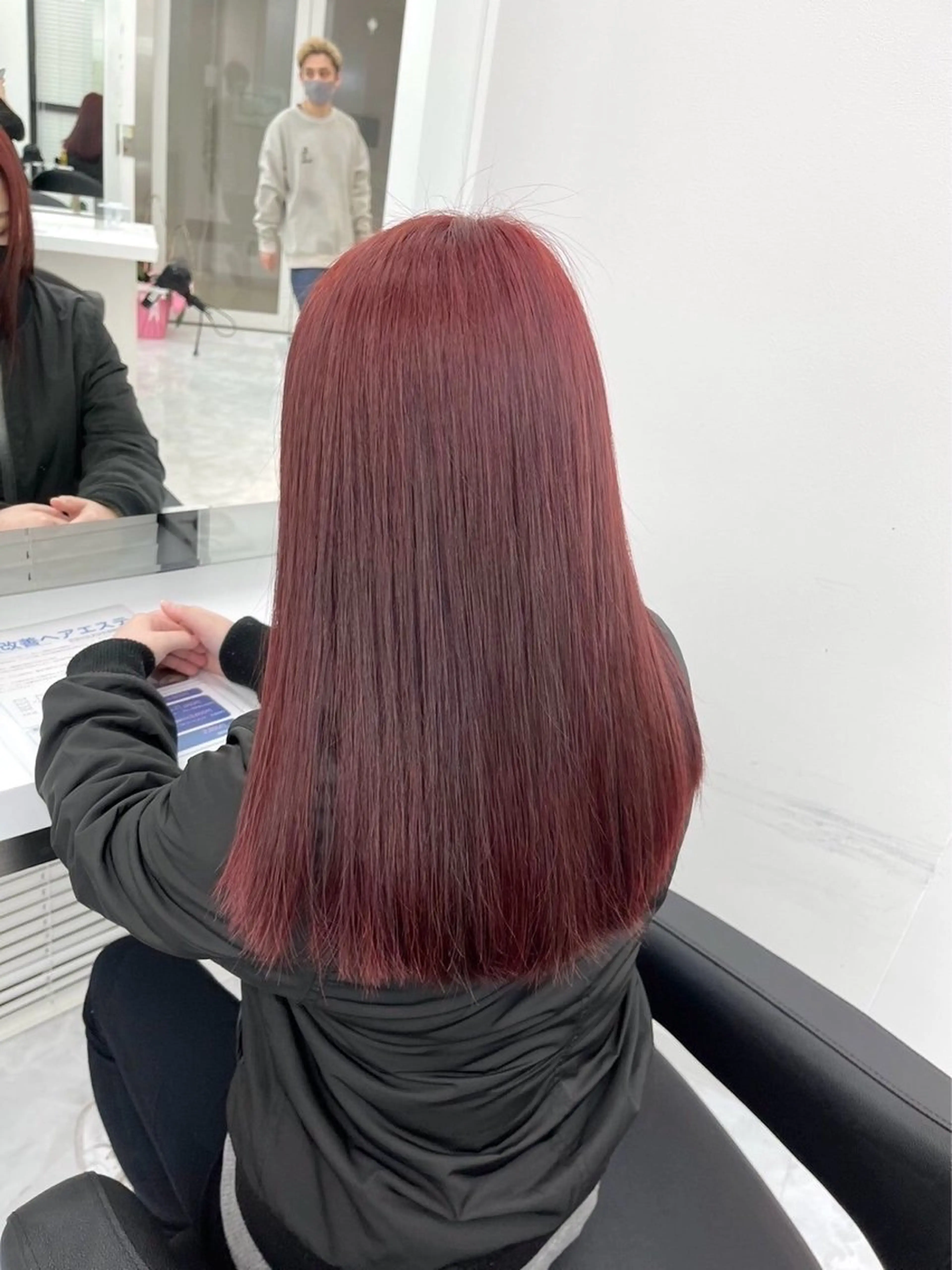 ロング ダメージレスハイ トーン💖kanonのヘアスタイル