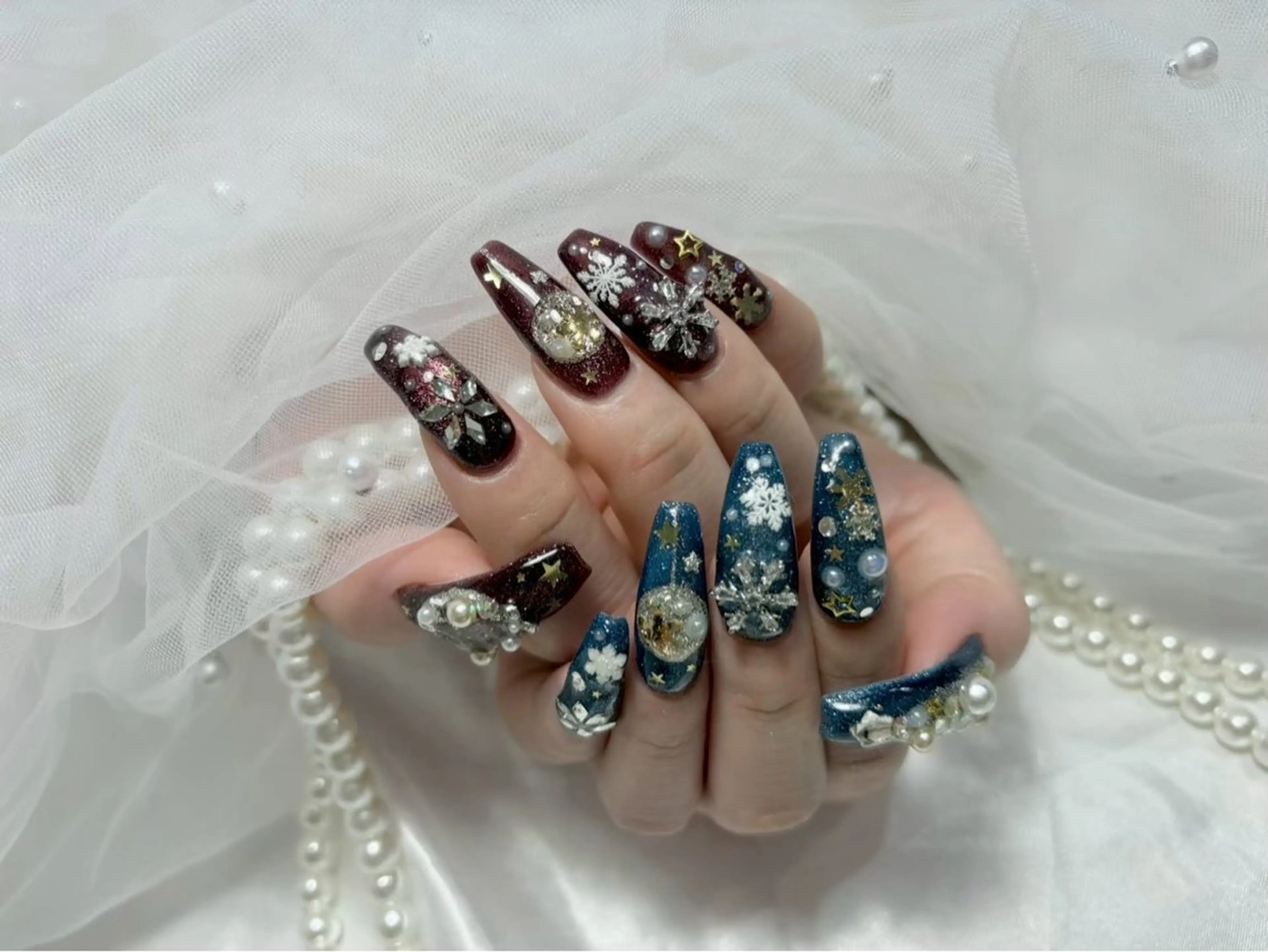 ネイル ハンドネイル 池田 みなのネイルデザイン