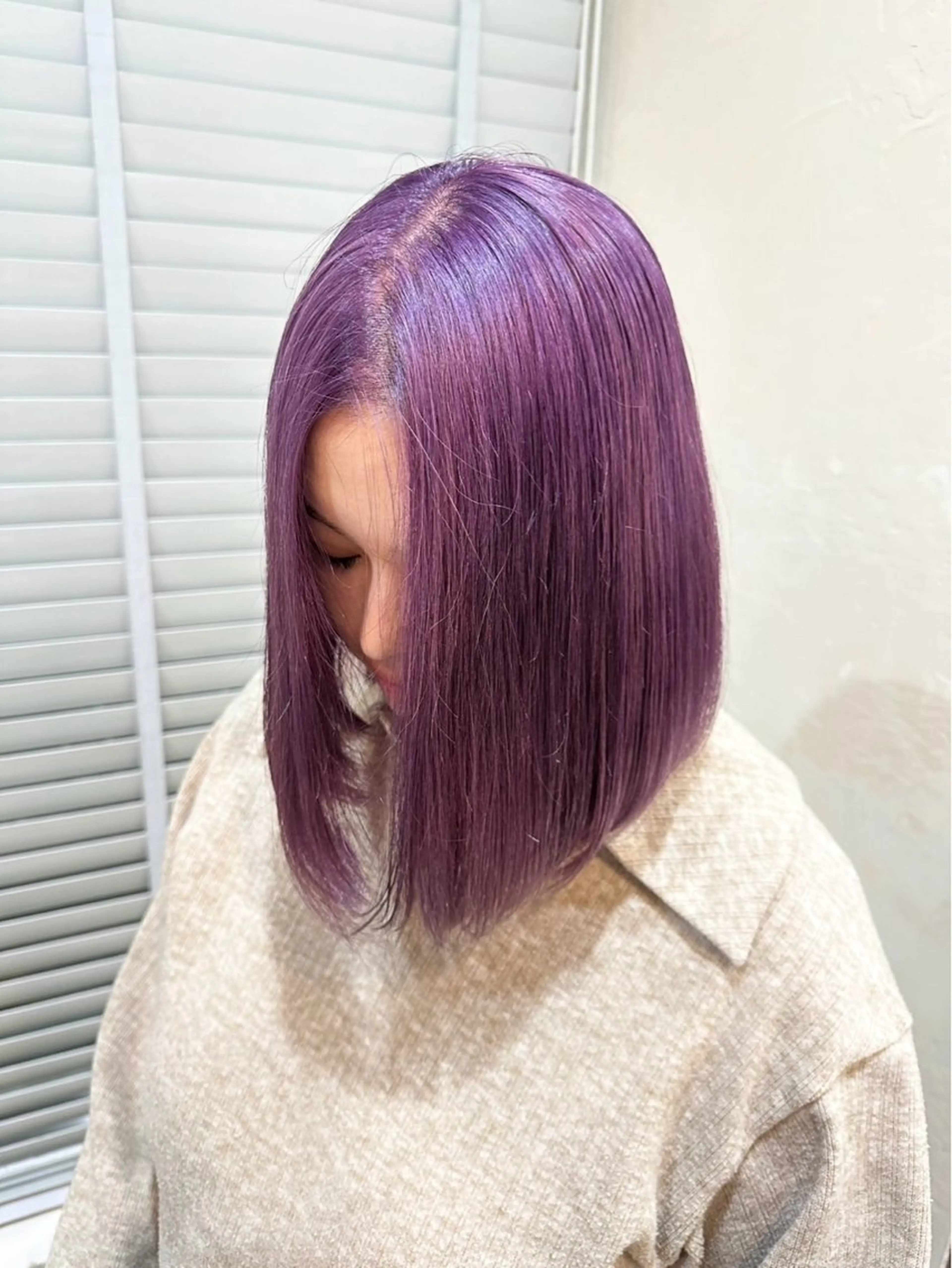 カラー 【暖色ハイトーン】 HARUNA🌼のヘアスタイル