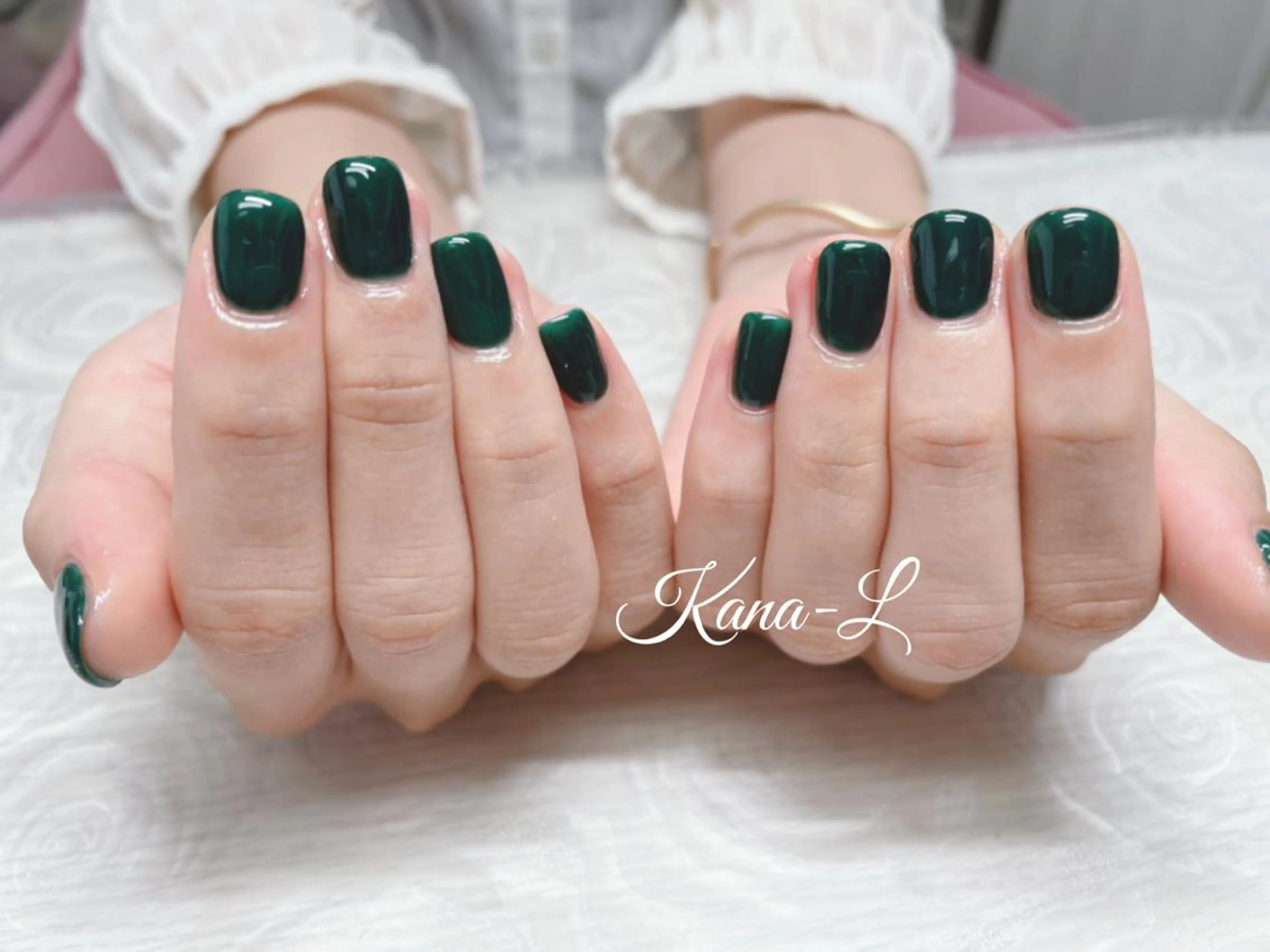 カラー ネイル ワンカラーネイル 芦辺 香奈のネイルデザイン