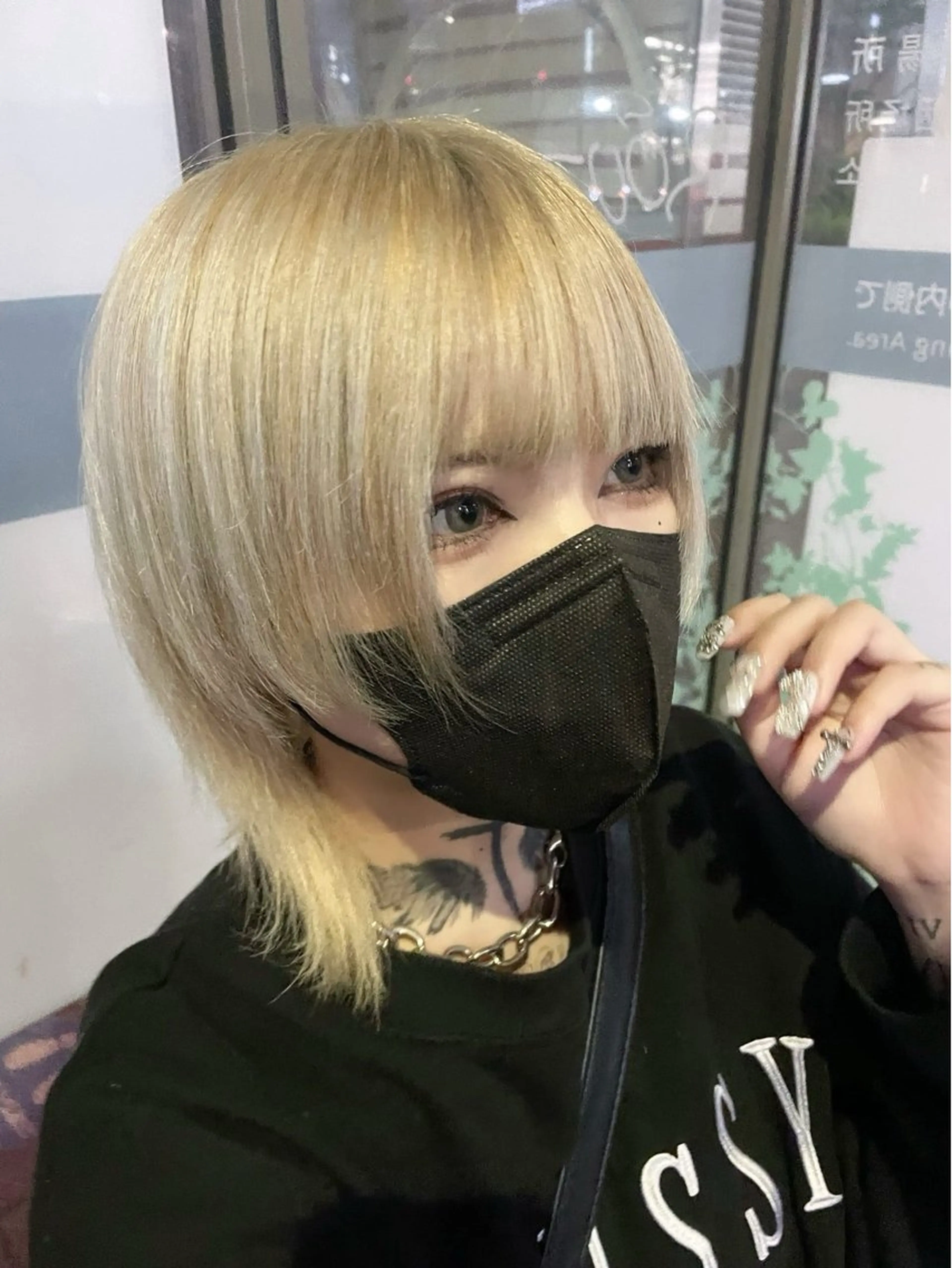 ミディアム カラー 韓国レイヤー/透明感 /髪質改善/アジキのヘアスタイル