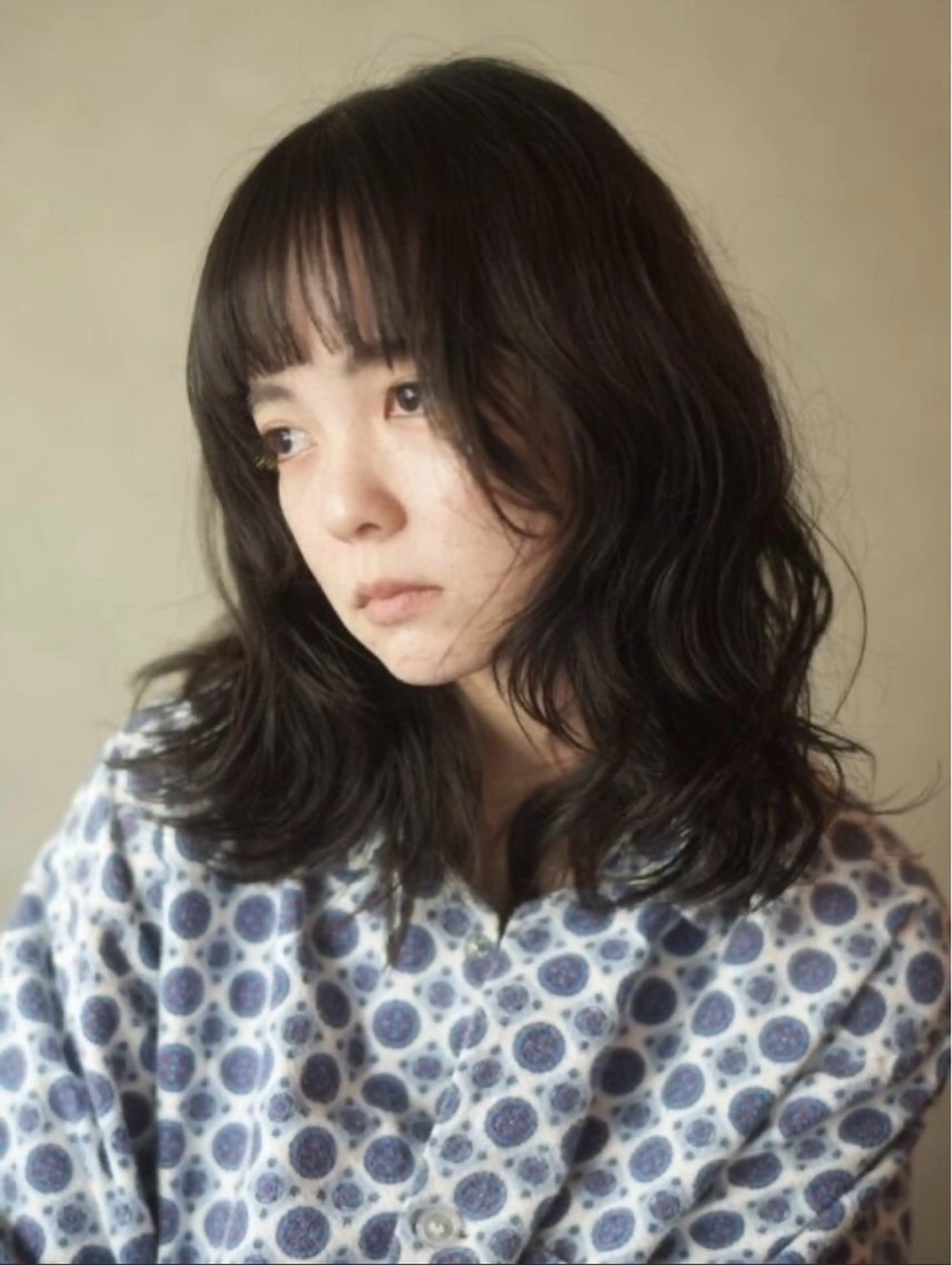 【ロング、ボブパーマ🩵】カット＋パーマ＋髪回復トリートメントの写真