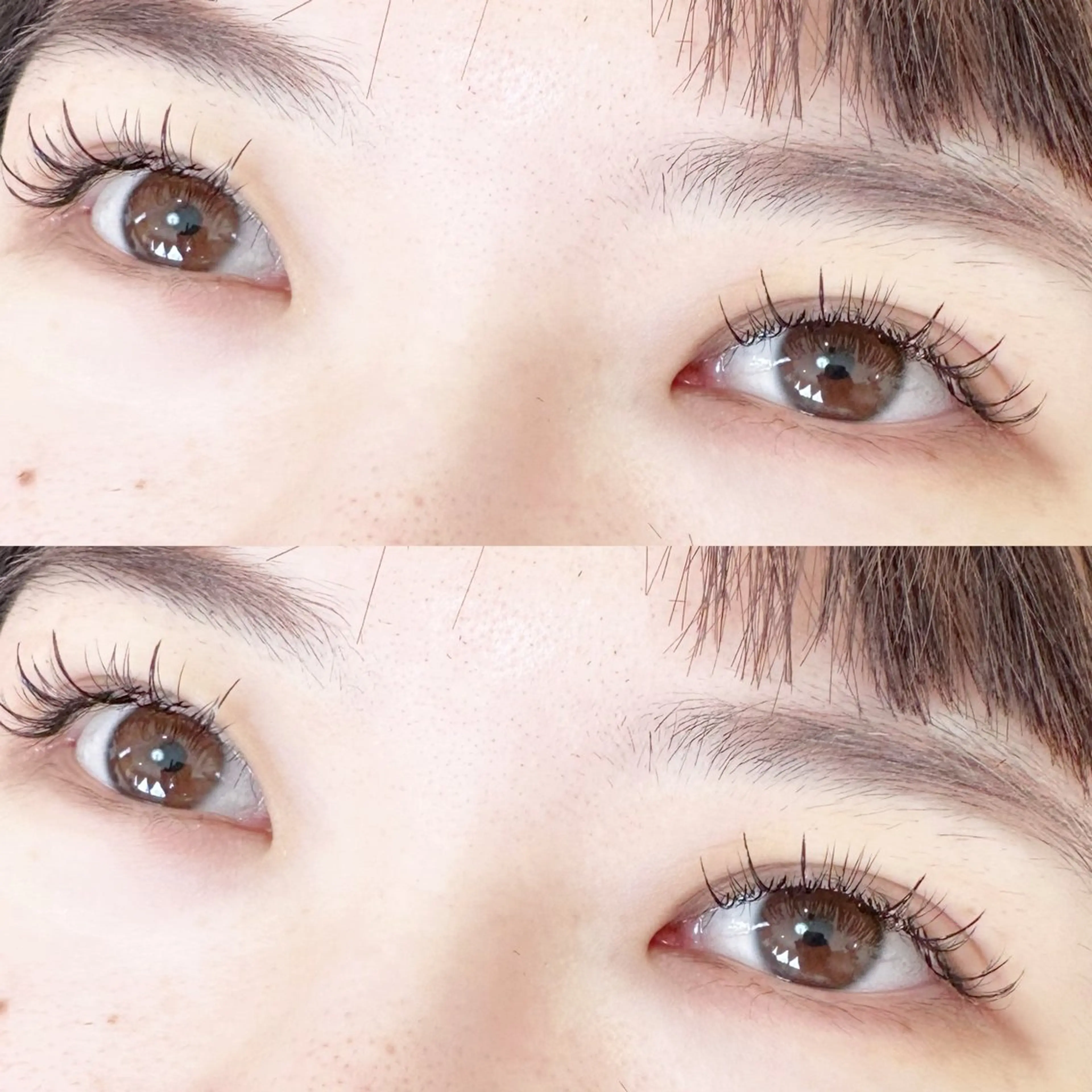 マツエク・マツパ フラットラッシュ ナチュラル ワンホンマツエク 井林 悠のマツエク・マツパデザイン