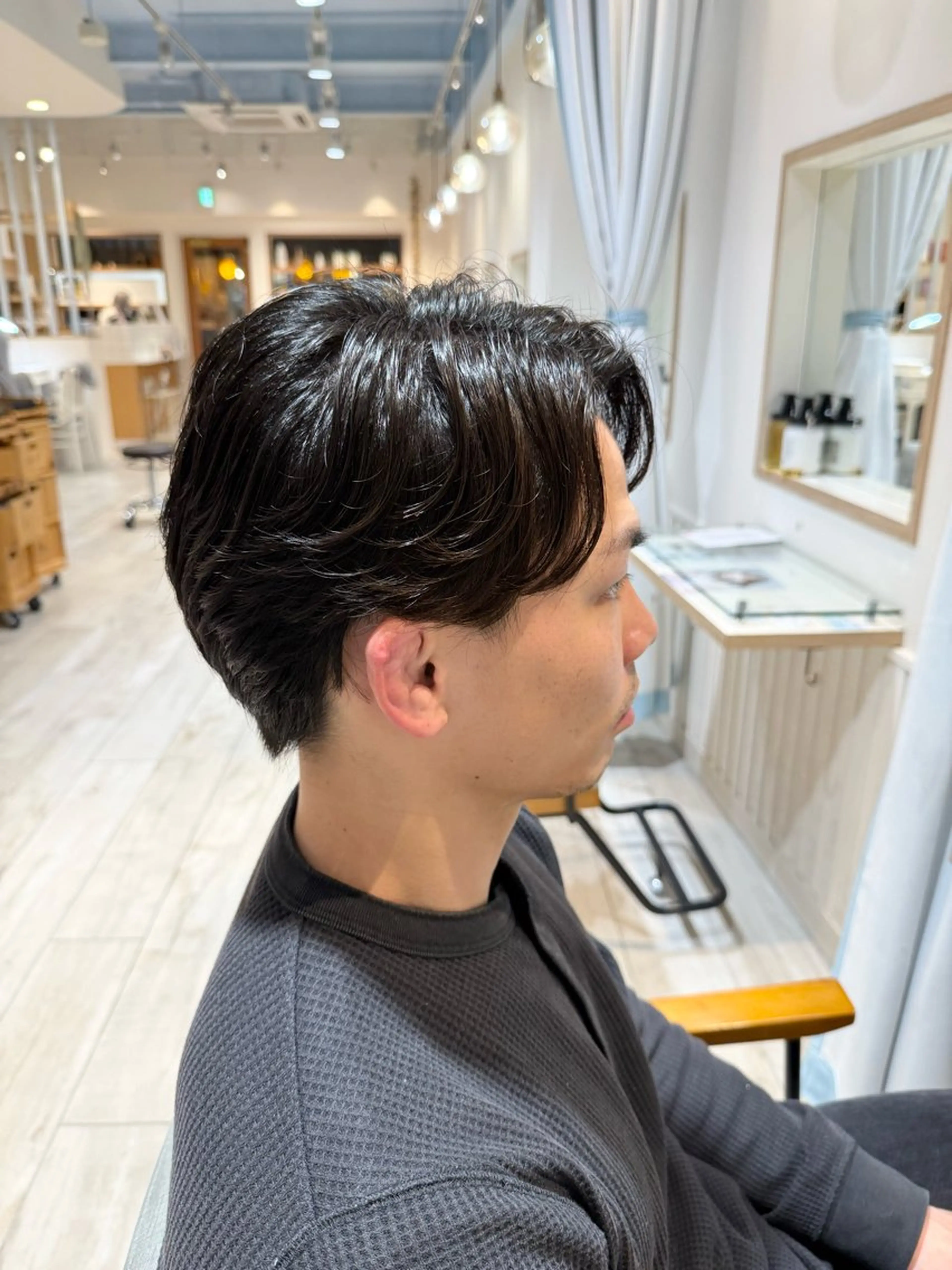 パーマ メンズ フェザーパーマ メンズパーマ カット パーマ パーマモデル 募集中🎀渡邉のヘアスタイル