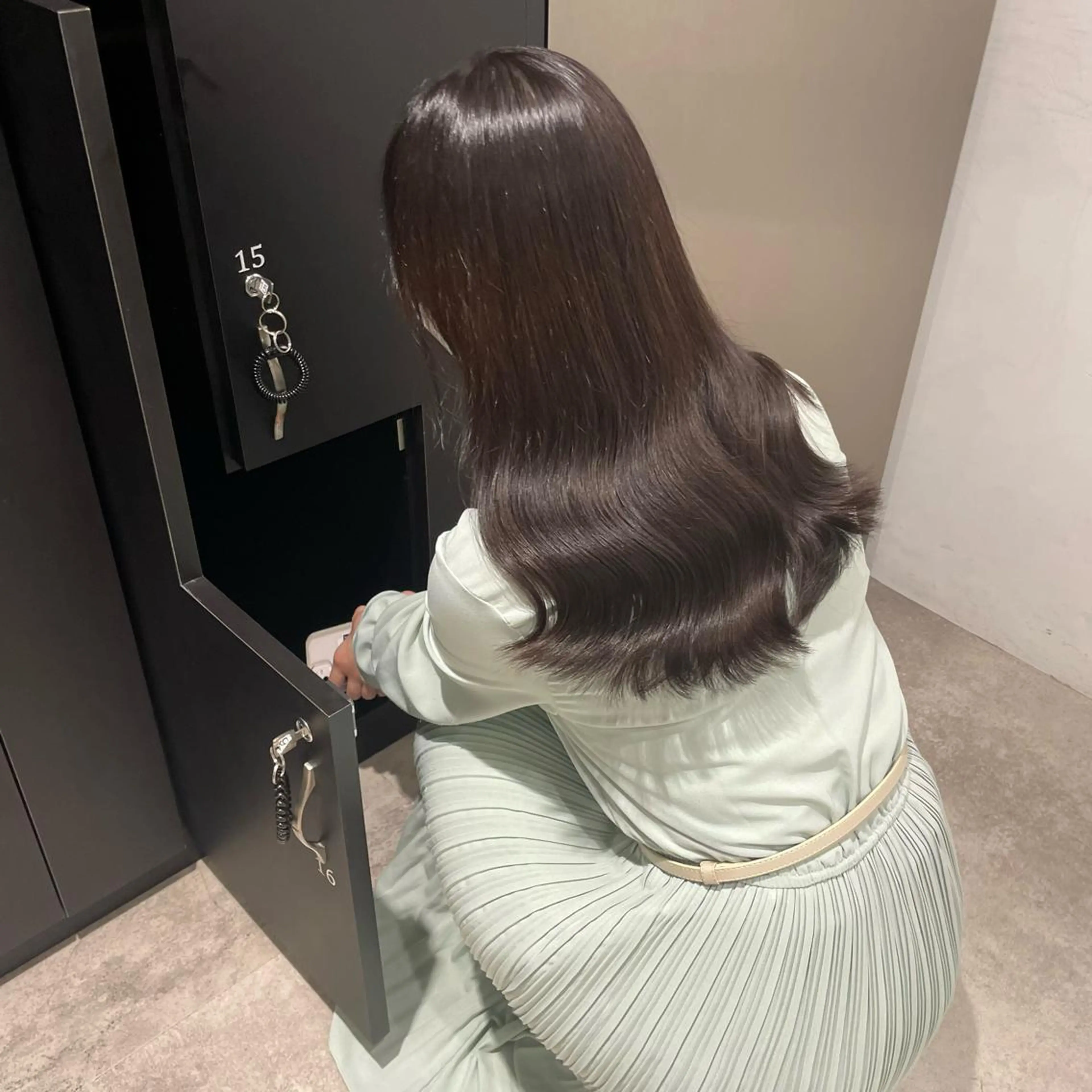 ロング シンカ 表参道のヘアスタイル