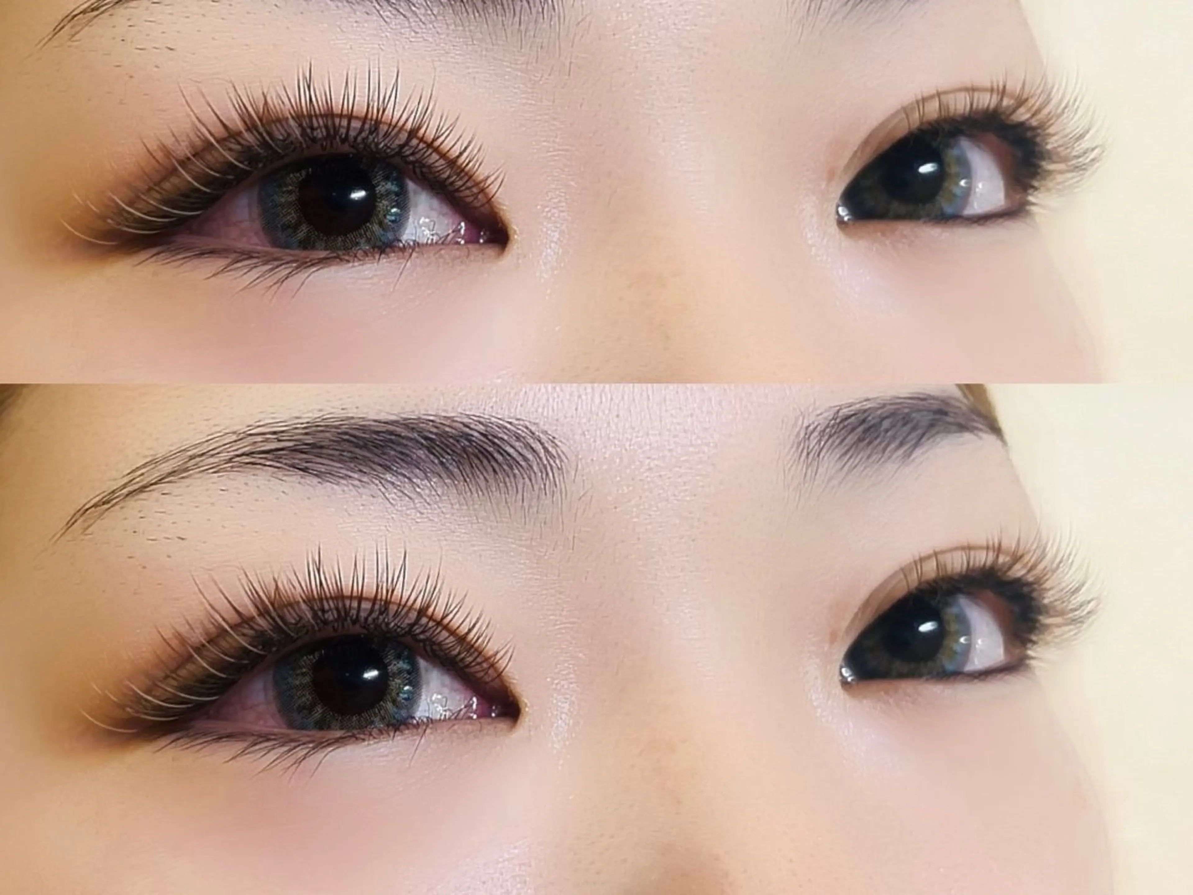 マツエク・マツパ 付け放題 バインドロック フラットラッシュ パリジェンヌラッシュリフト まつげパーマ マツエク AURORA RINAのマツエク・マツパデザイン