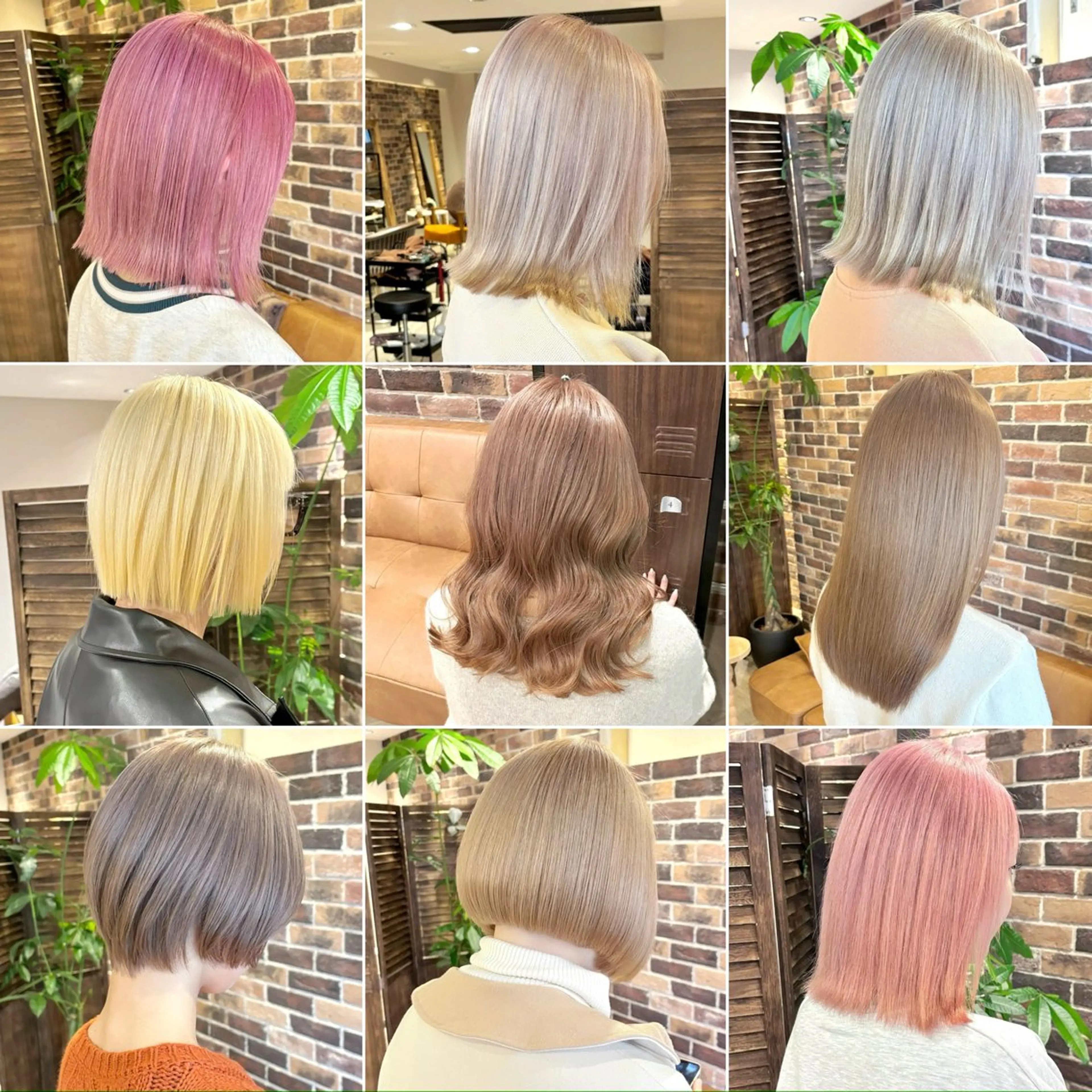 ミディアム ヘアカラー 艶髪／透け感カラー ／ＲＹＯのヘアスタイル