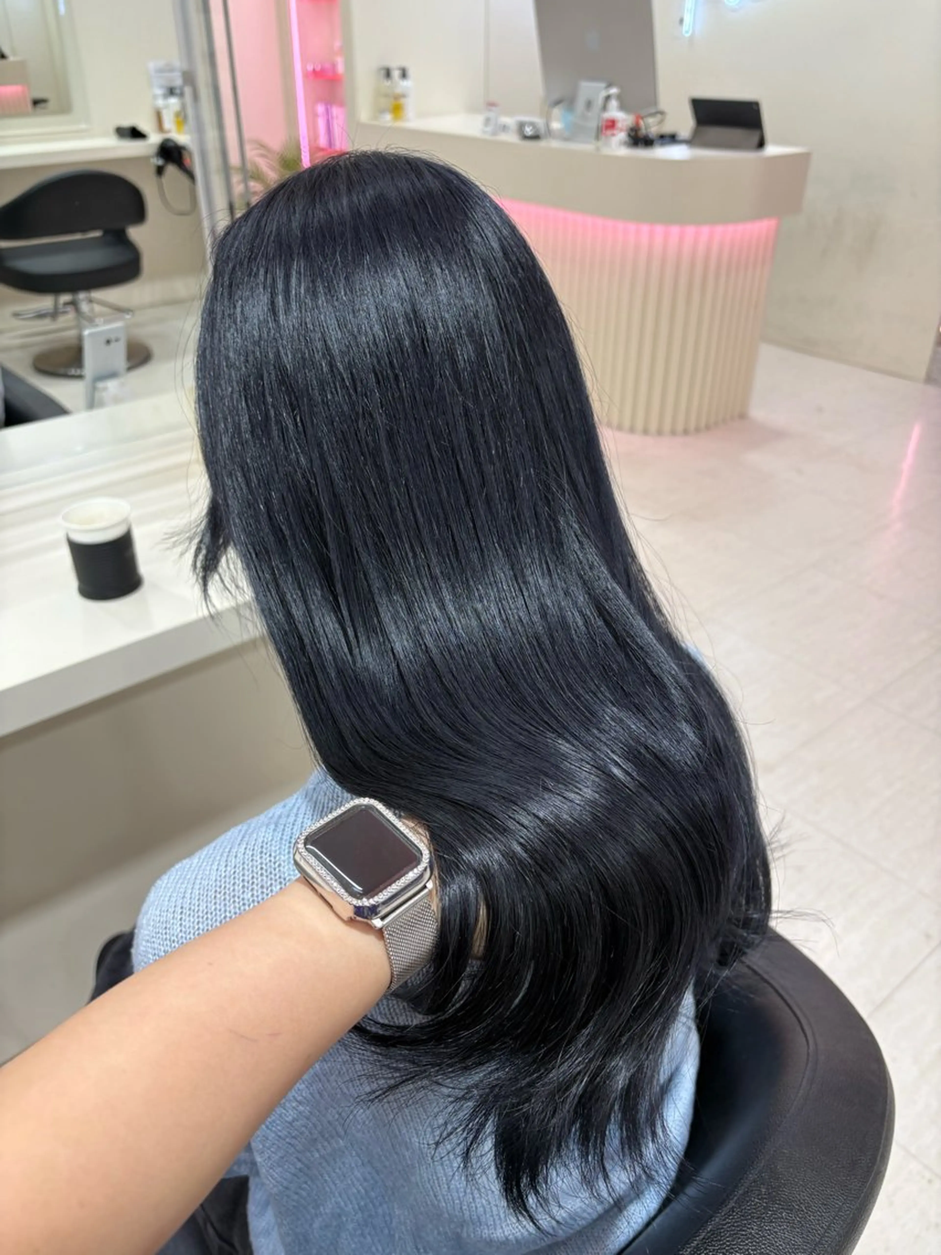 カラー ベージュ・ラベンダー カラー🎀りりのヘアスタイル