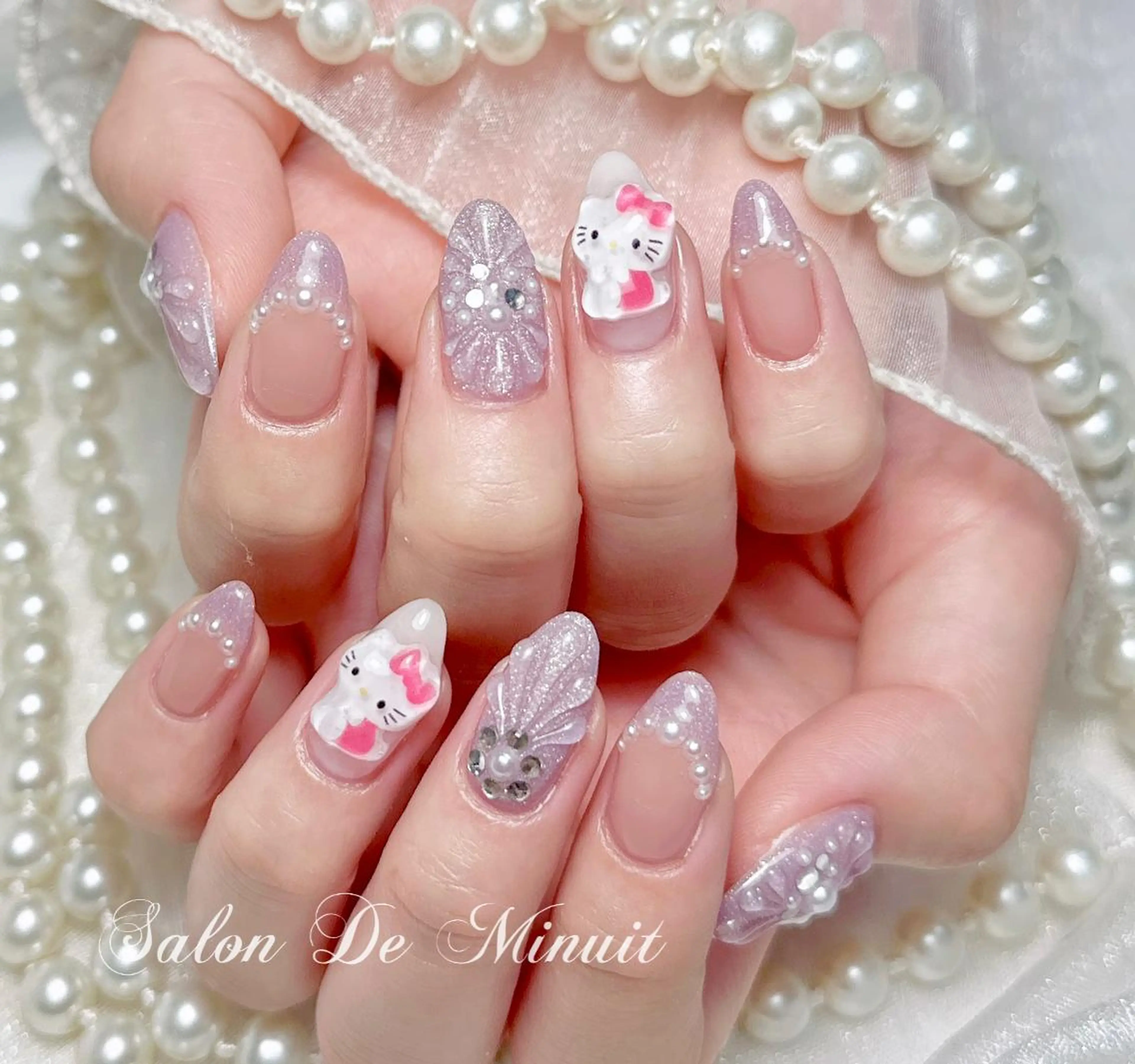 ネイル ハンドネイル ハンドケア Momo 🤍のネイルデザイン