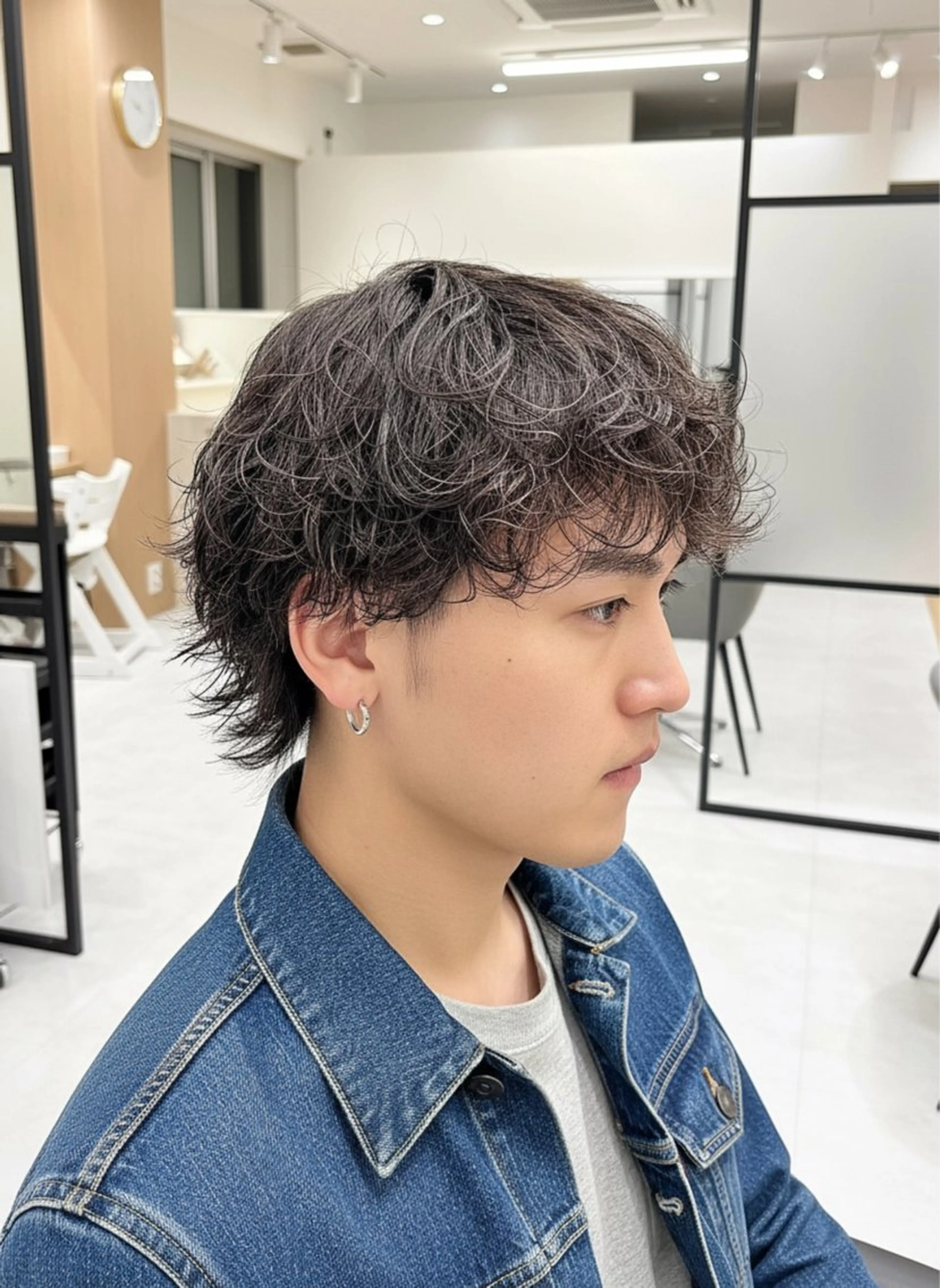 パーマ Cocoro 艶カラーのヘアスタイル