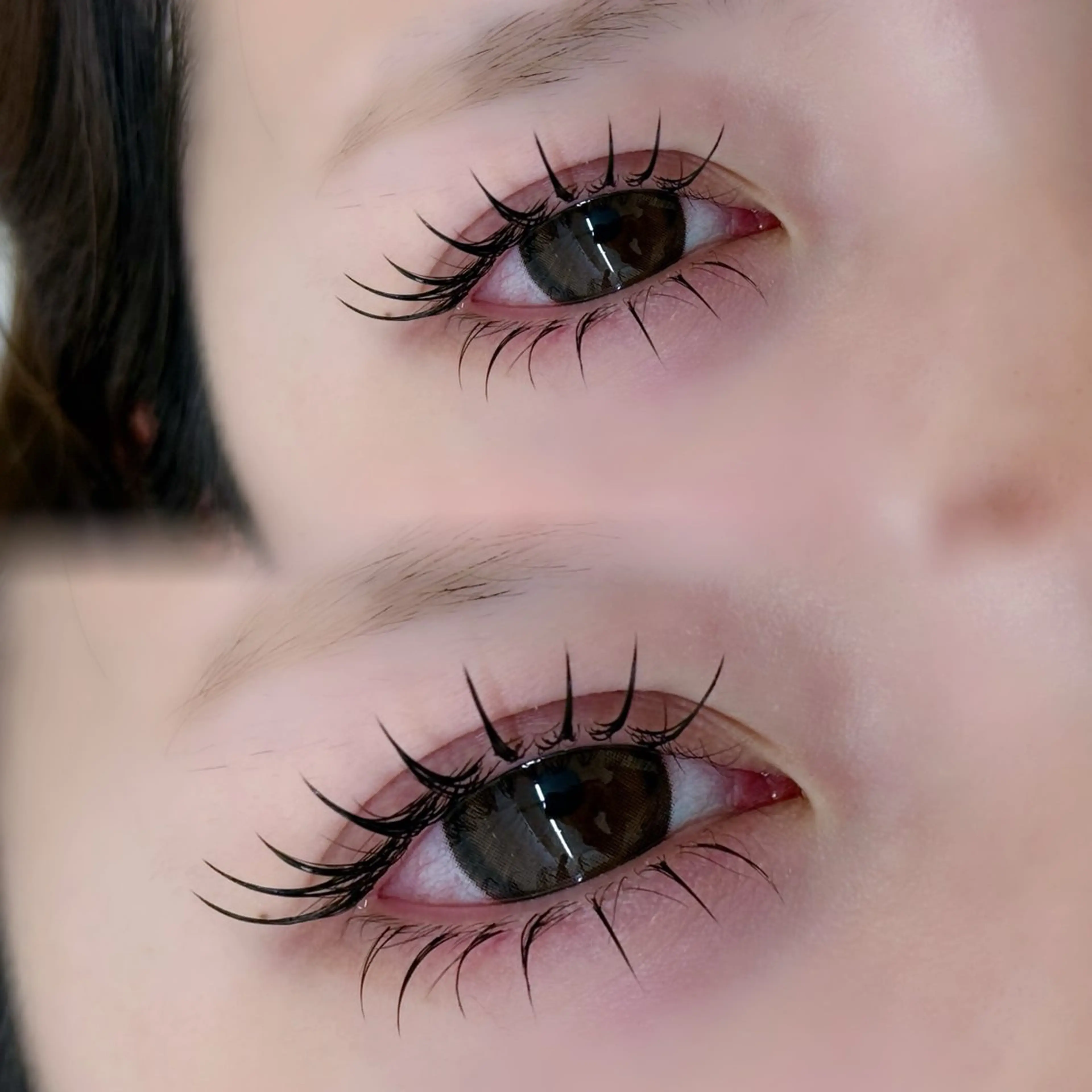 【目幅拡張】下まつ毛エクステ20本​〜​✨️の写真