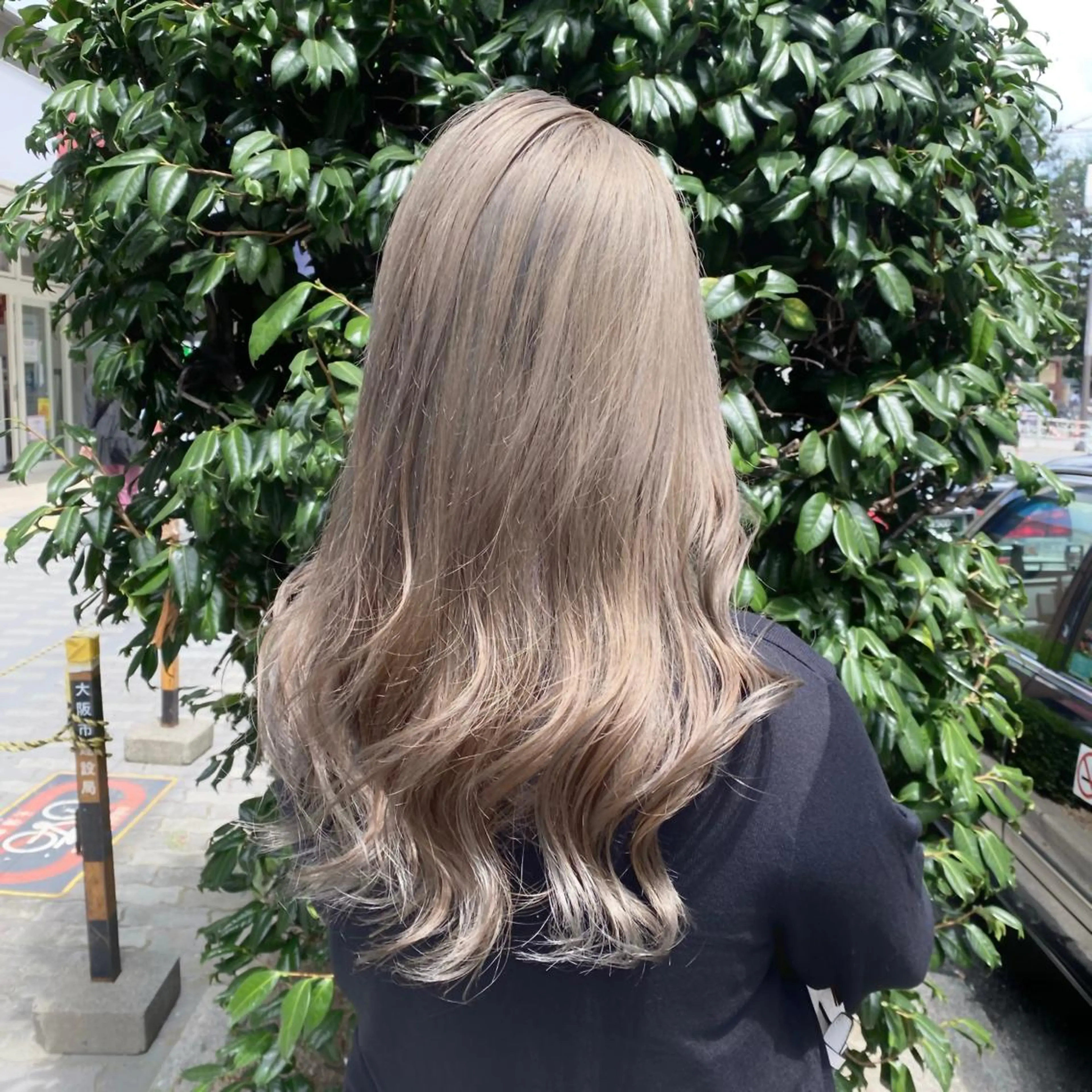 ロング カラー マンツーマン女性 美容師 奏のヘアスタイル