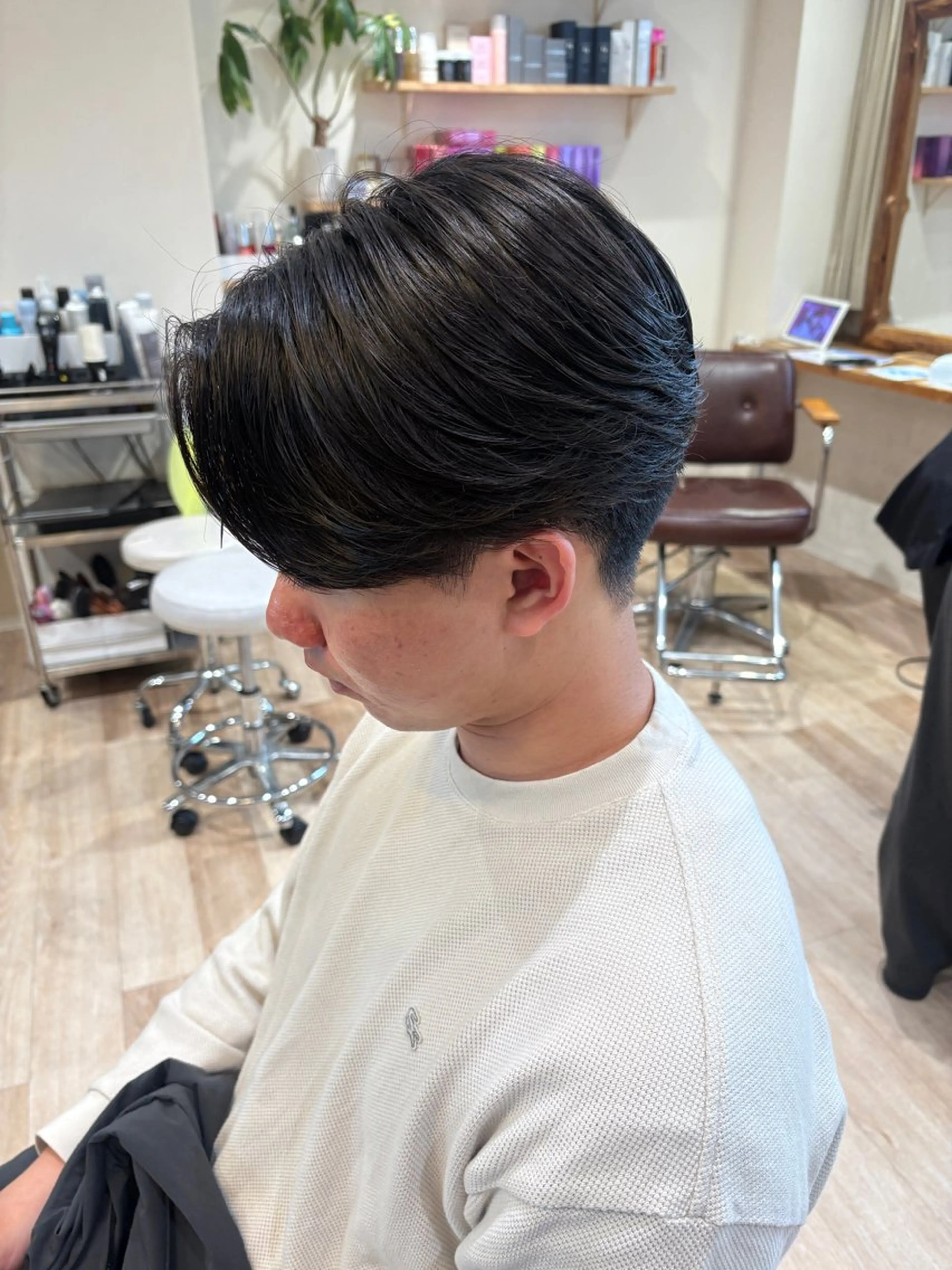 メンズ 縮毛矯正 cut／nail ▫️ｲﾁｶ🌻のネイルデザイン