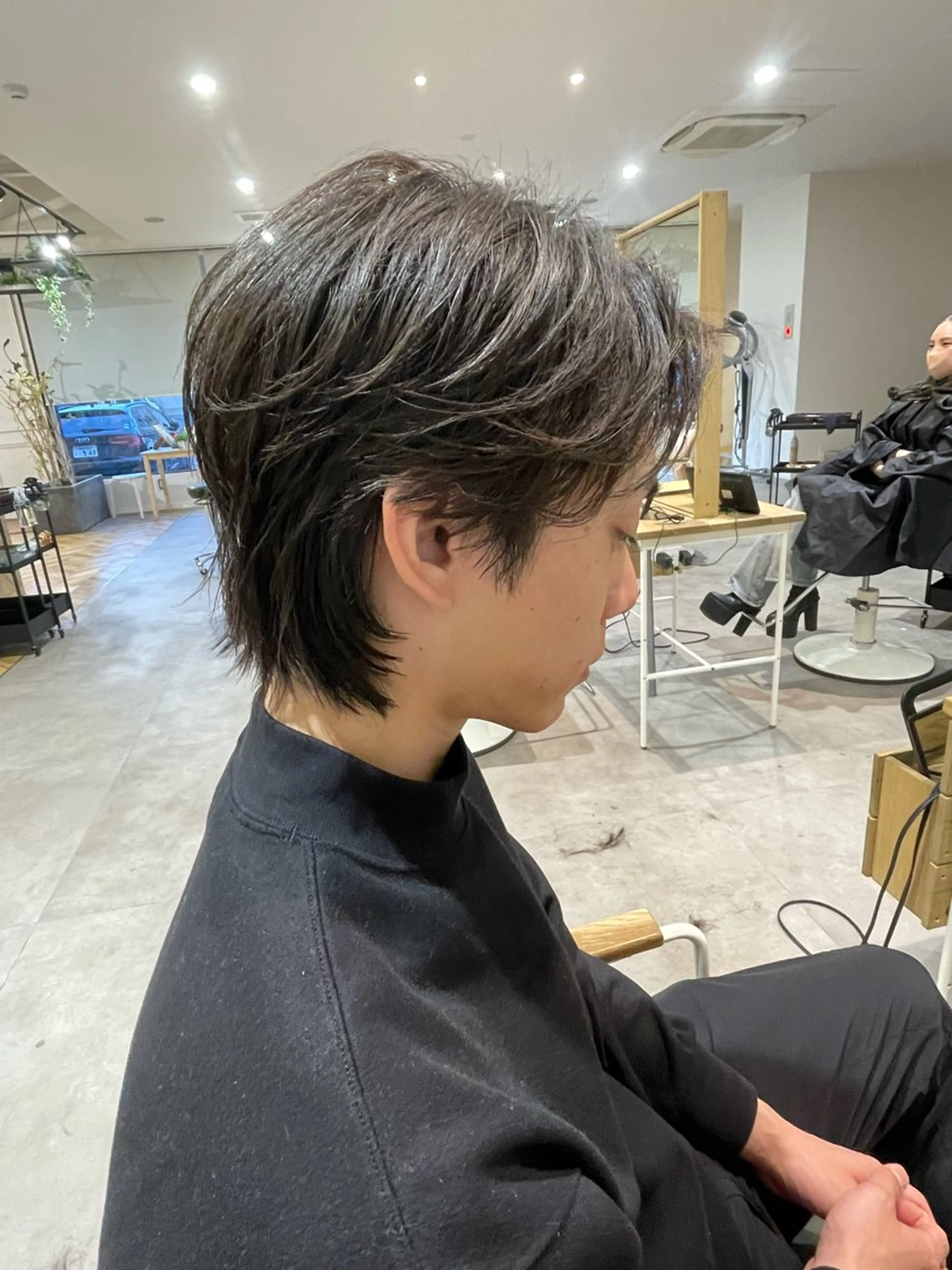 ミディアム 樋口 令惟のヘアスタイル