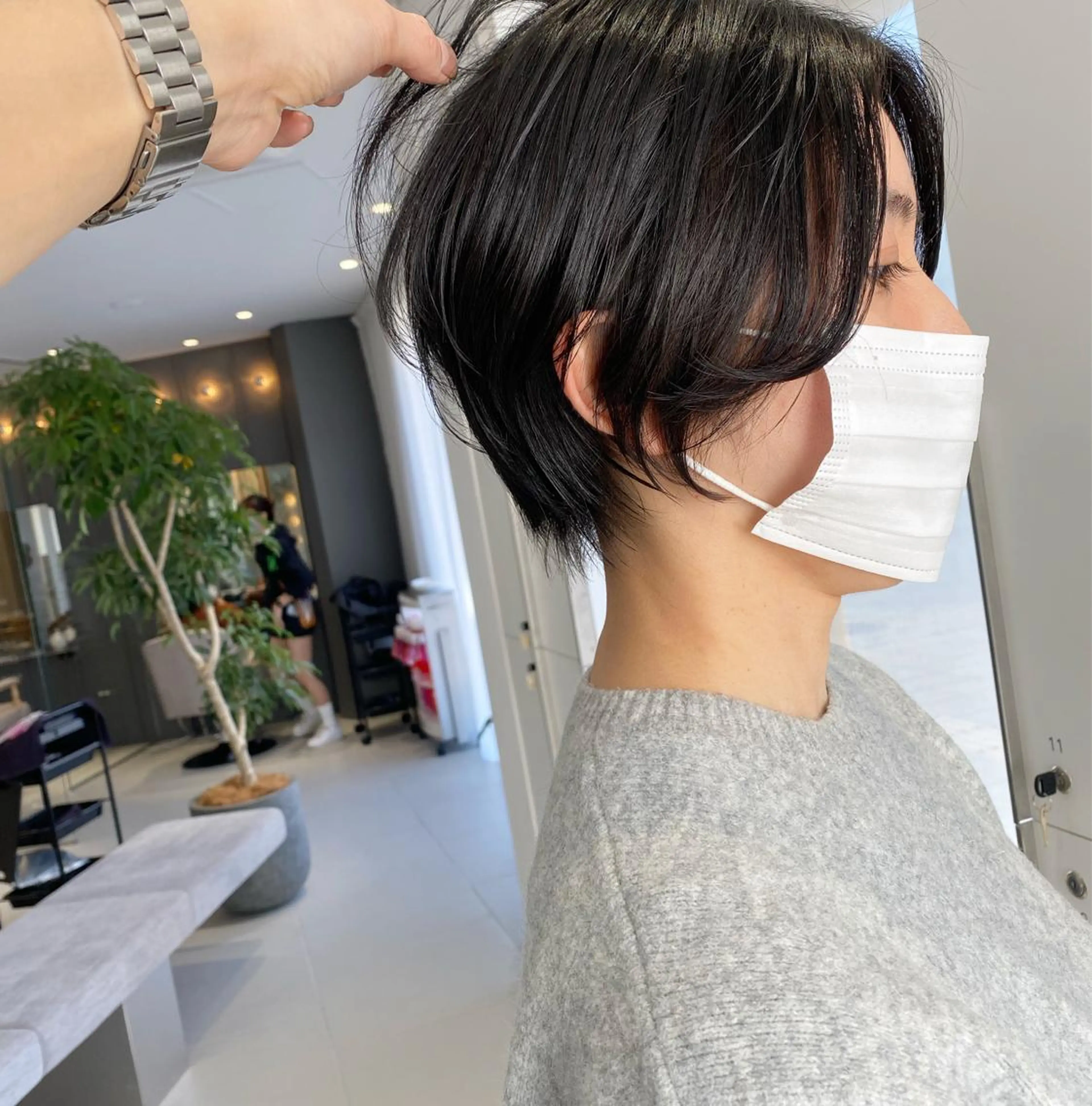 ショート カラー ショートヘア カット 谷合 貴志のヘアスタイル