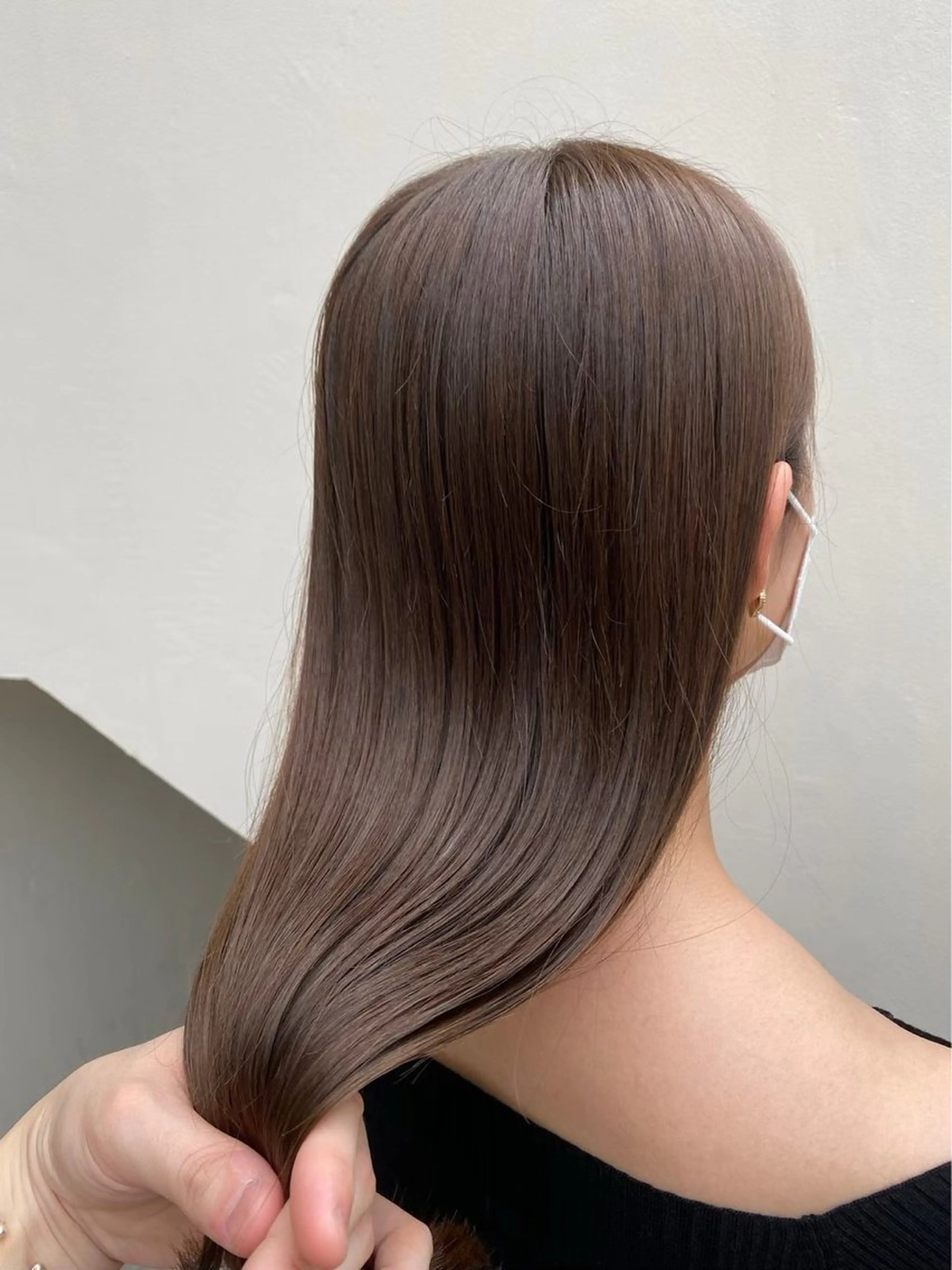 ロング ヘアカラー トリートメント 🌺美髪縮毛・ 艶感🌊MAMIのヘアスタイル