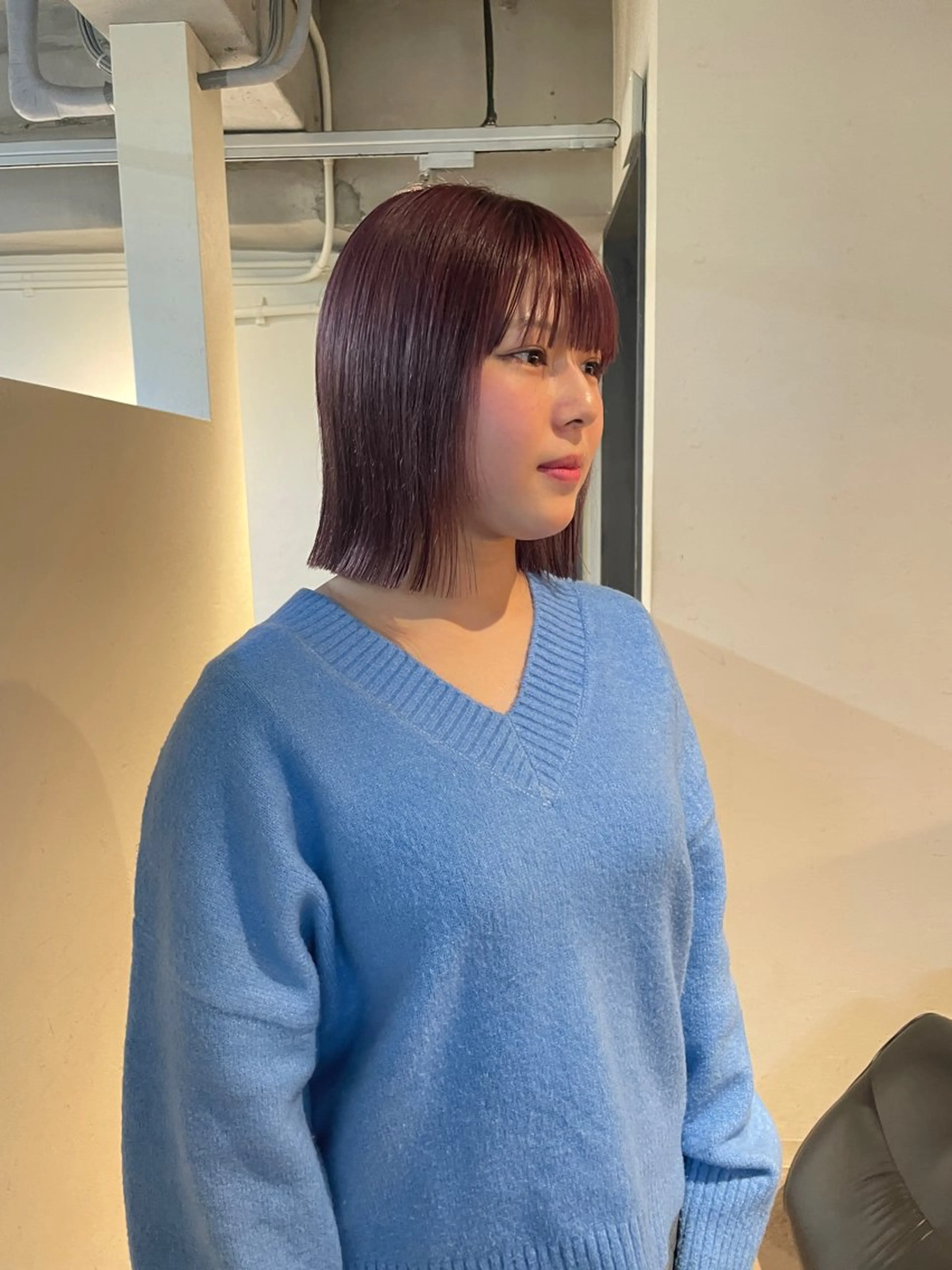 ショート カラー ヘアカラー トリートメント 野村矩樂/パーマ /縮毛矯正のヘアスタイル