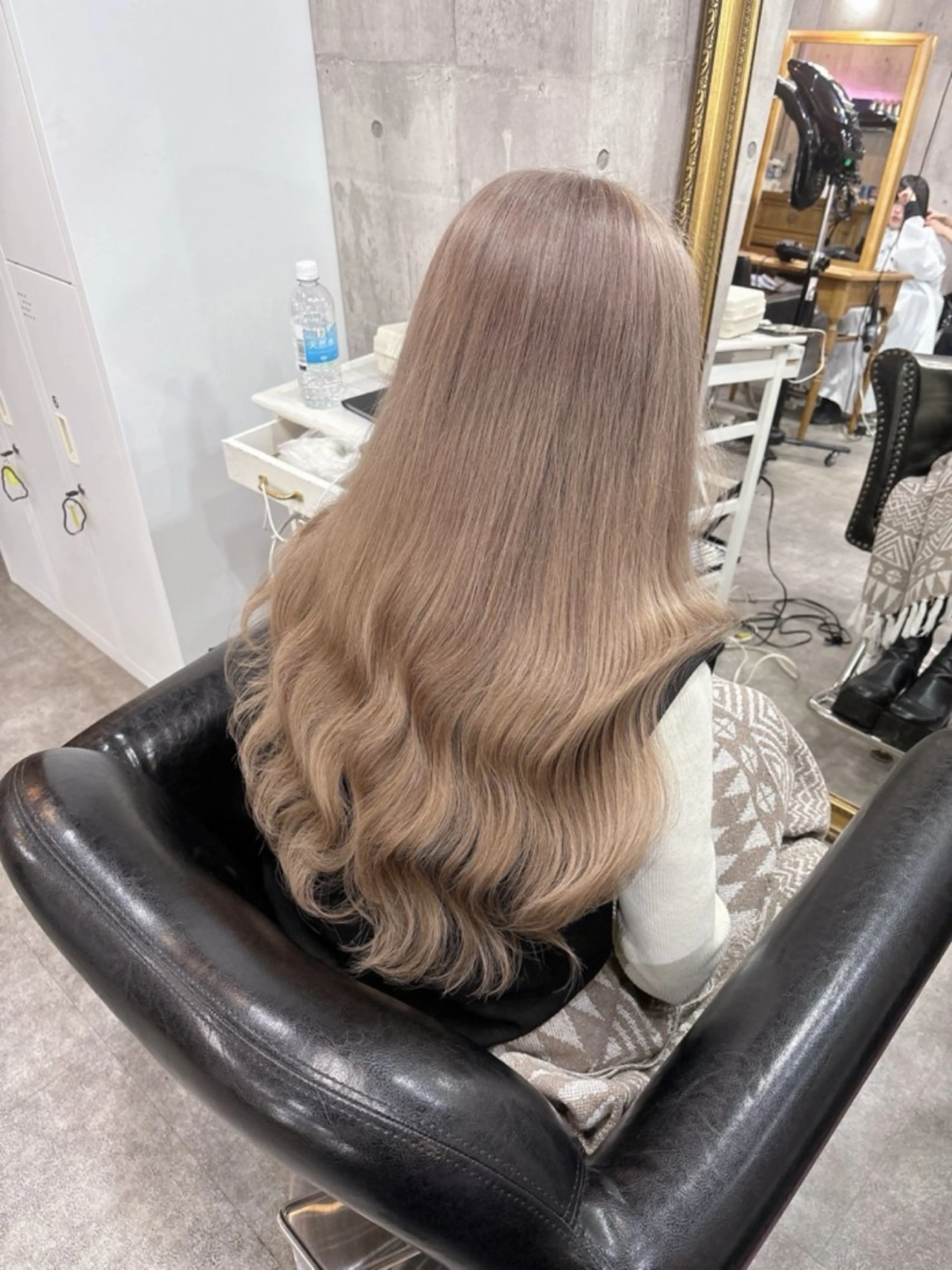 ロング シールエクステ エクステ 韓国風ヘア ロング ワンホンヘア エクステ MIRAC河原崎 透【代表/オーナー】のヘアスタイル