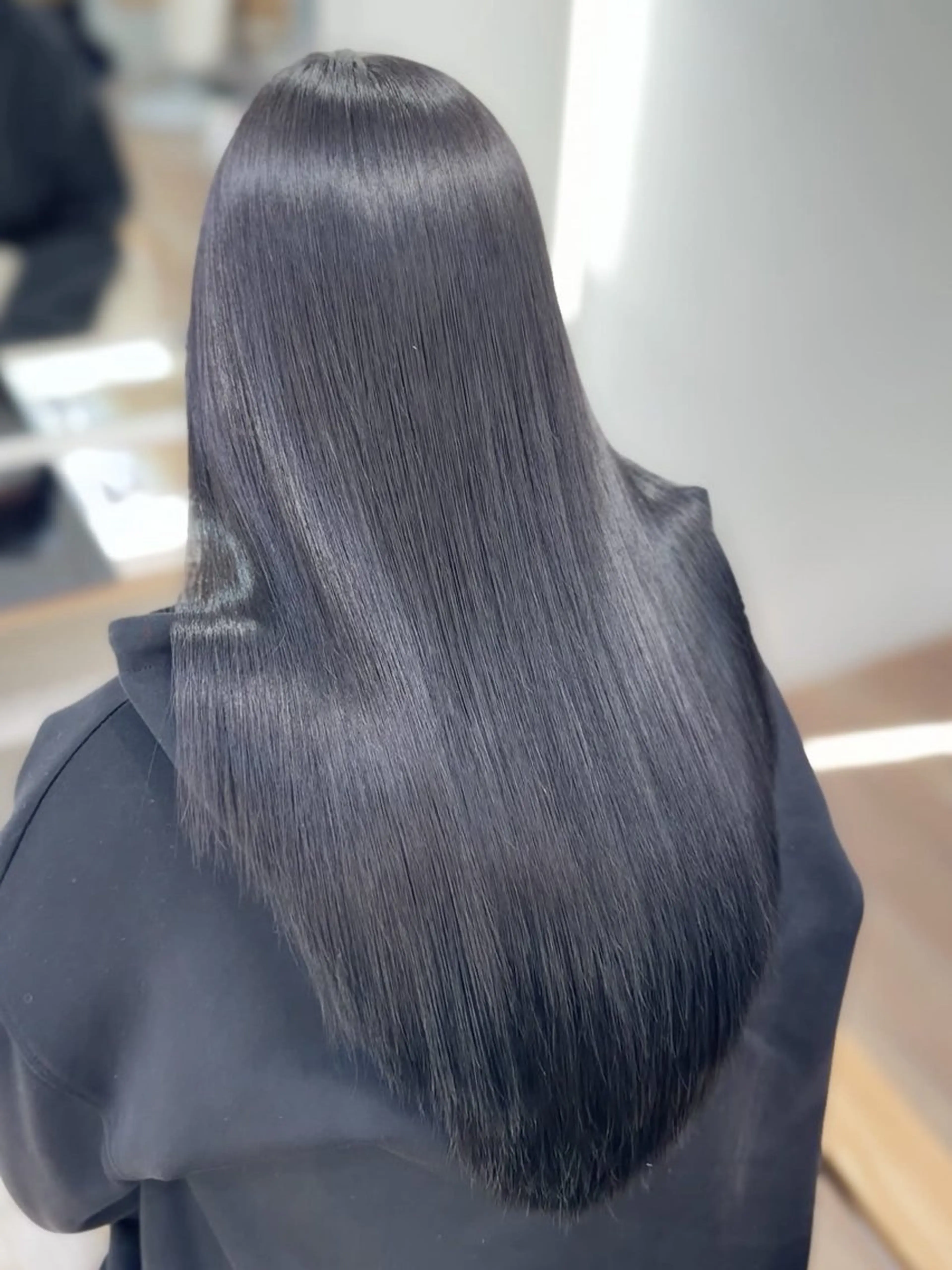 ロング カラー カット ヘアカラー トリートメント honoka/レイヤ ー/艶感カラー/韓国のヘアスタイル