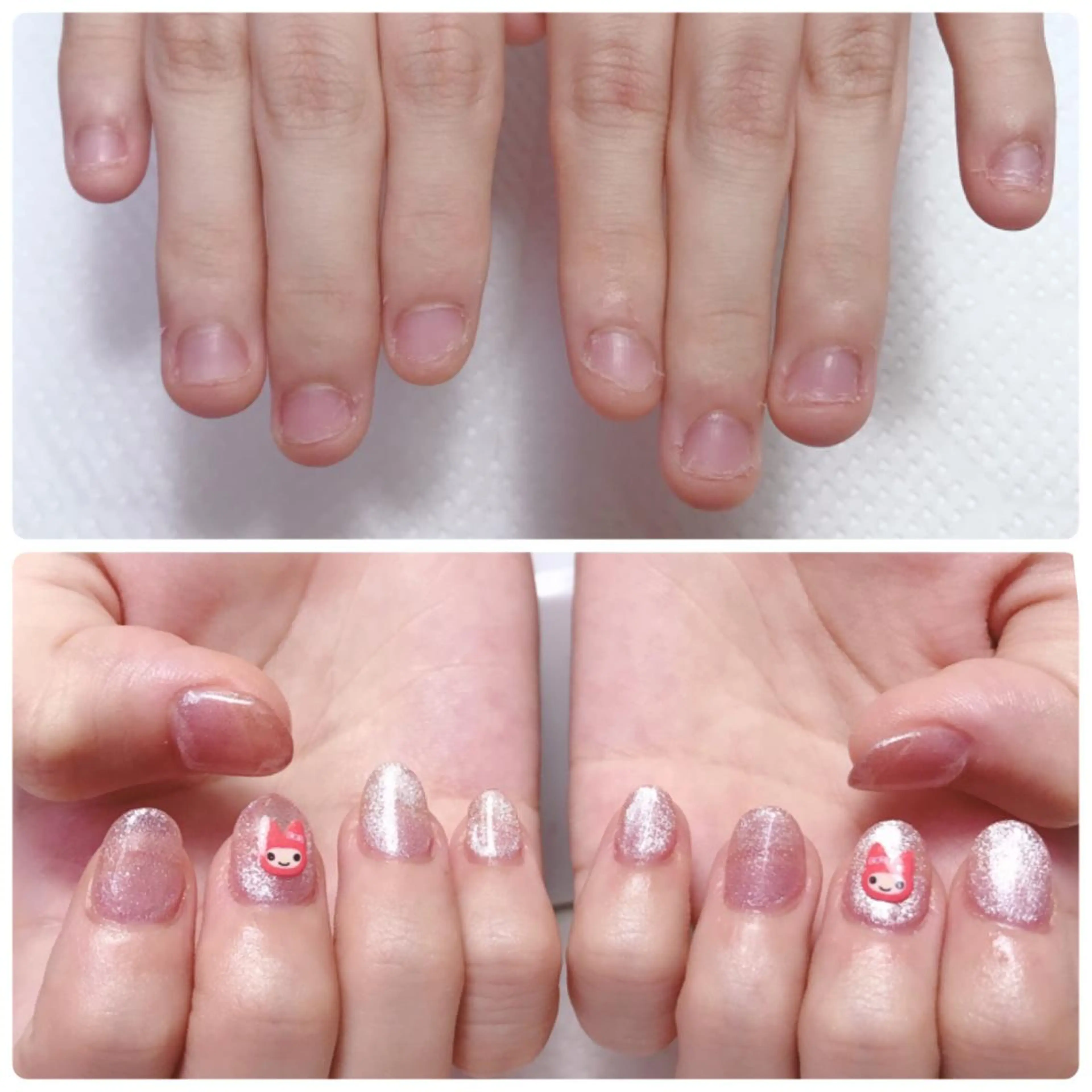 ネイル ハンドネイル 深爪を断らない スカルプ高評価店のネイルデザイン