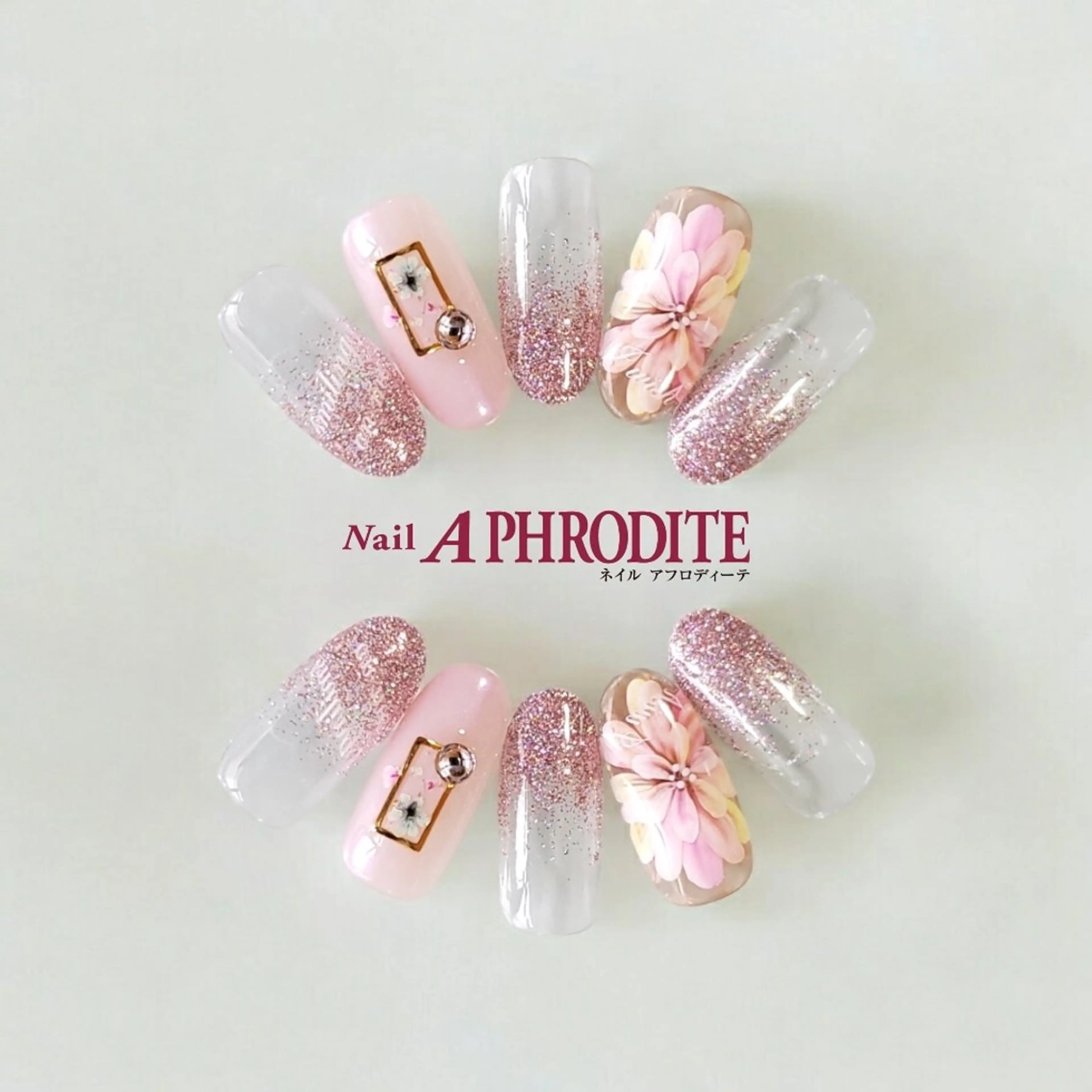 ネイル ジェルネイル ニュアンスネイル スカルプネイル ソフトジェル ネイルチップ ハンドネイル Nail  Aphroditeのネイルデザイン